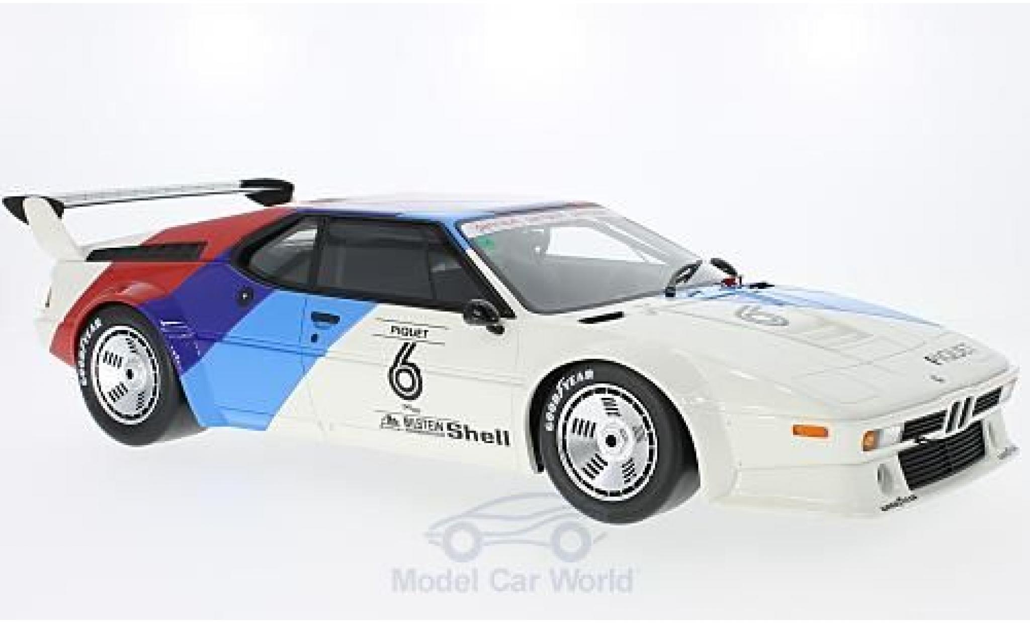 Bmw M1 1979 1/12 CMR Procar No.6 Procar 1979 mit Decals N.Piquet modellino in miniatura