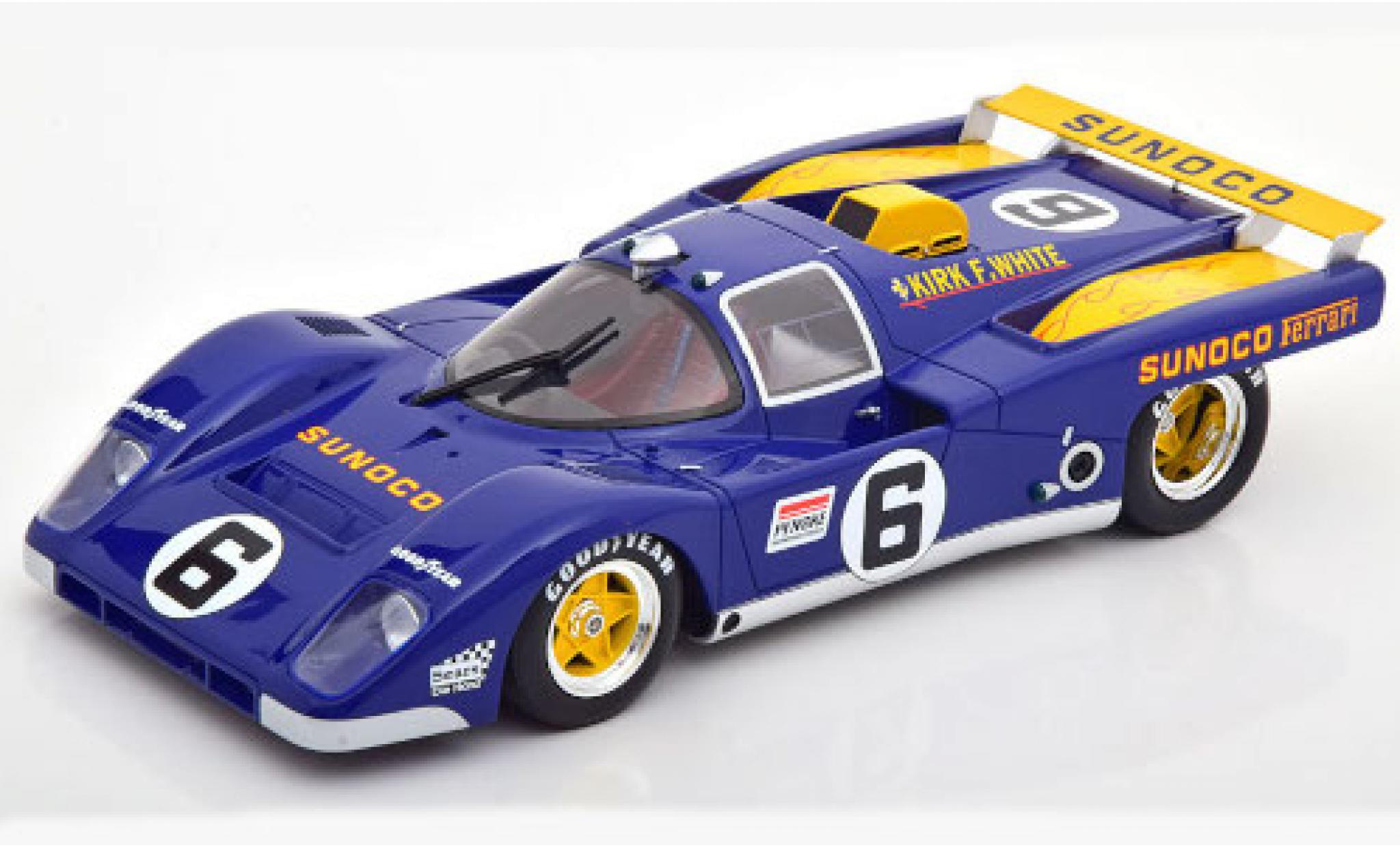 Ferrari 512 1/18 CMR M No.6 Sunoco IMSA 24h Daytona 1971 modellino in miniatura