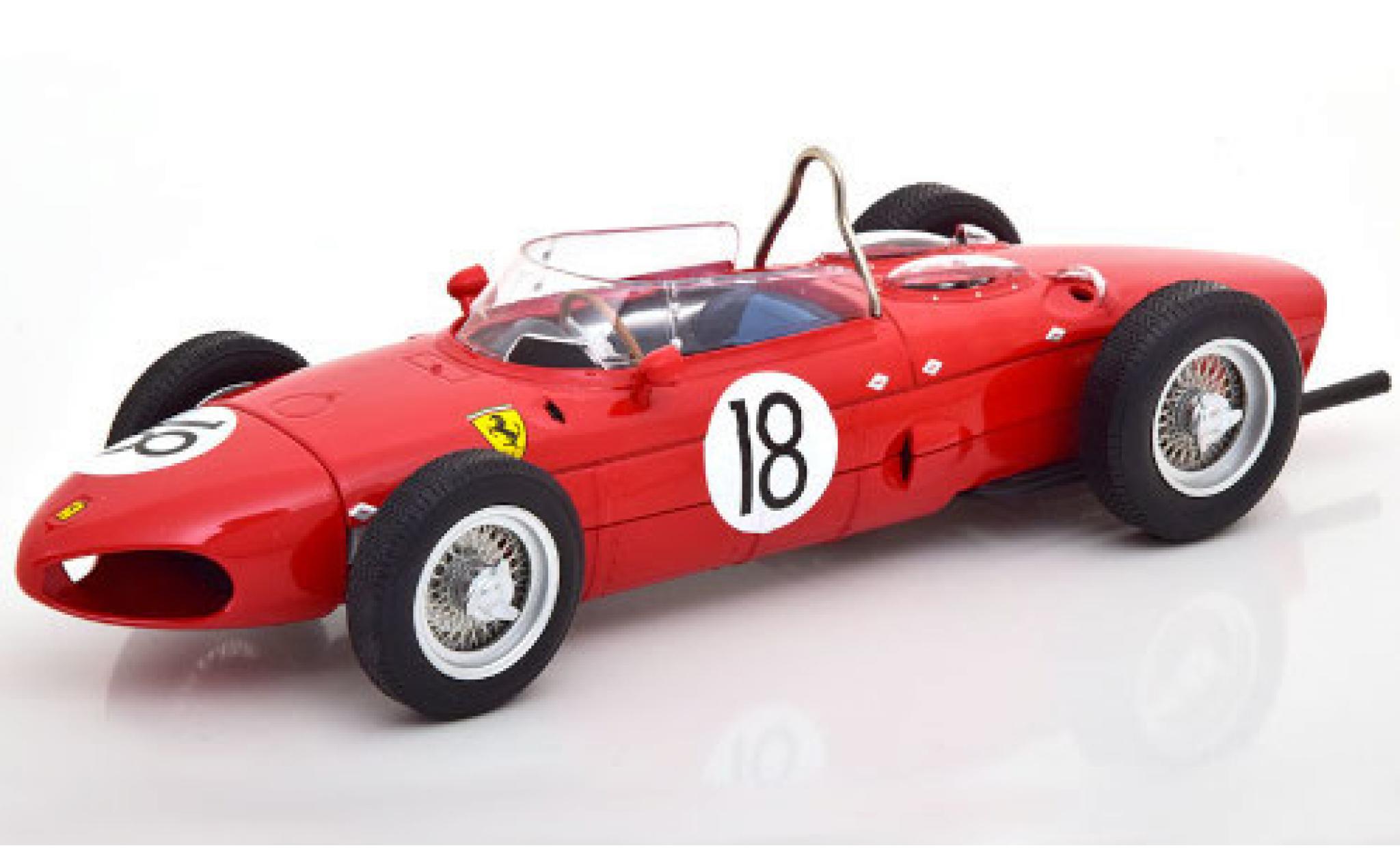 Ferrari 156 1/18 CMR Sharknose No.18 Scuderia Formel 1 GP Frankreich 1961 R.Ginther modellino in miniatura