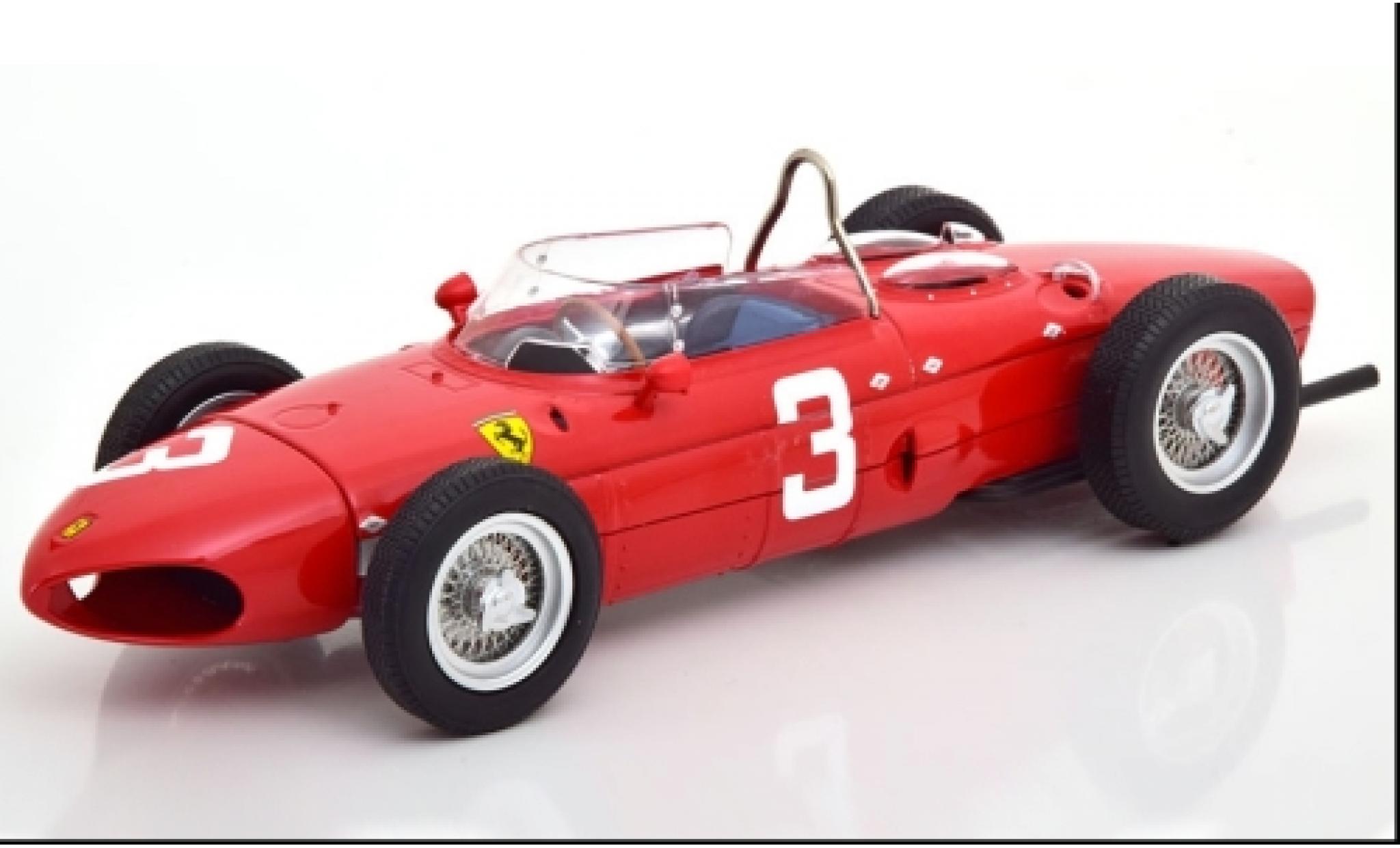 Ferrari 156 1/18 CMR Sharknose No.3 Formel 1 GP Nürburgring 1961 W.von Trips modellino in miniatura