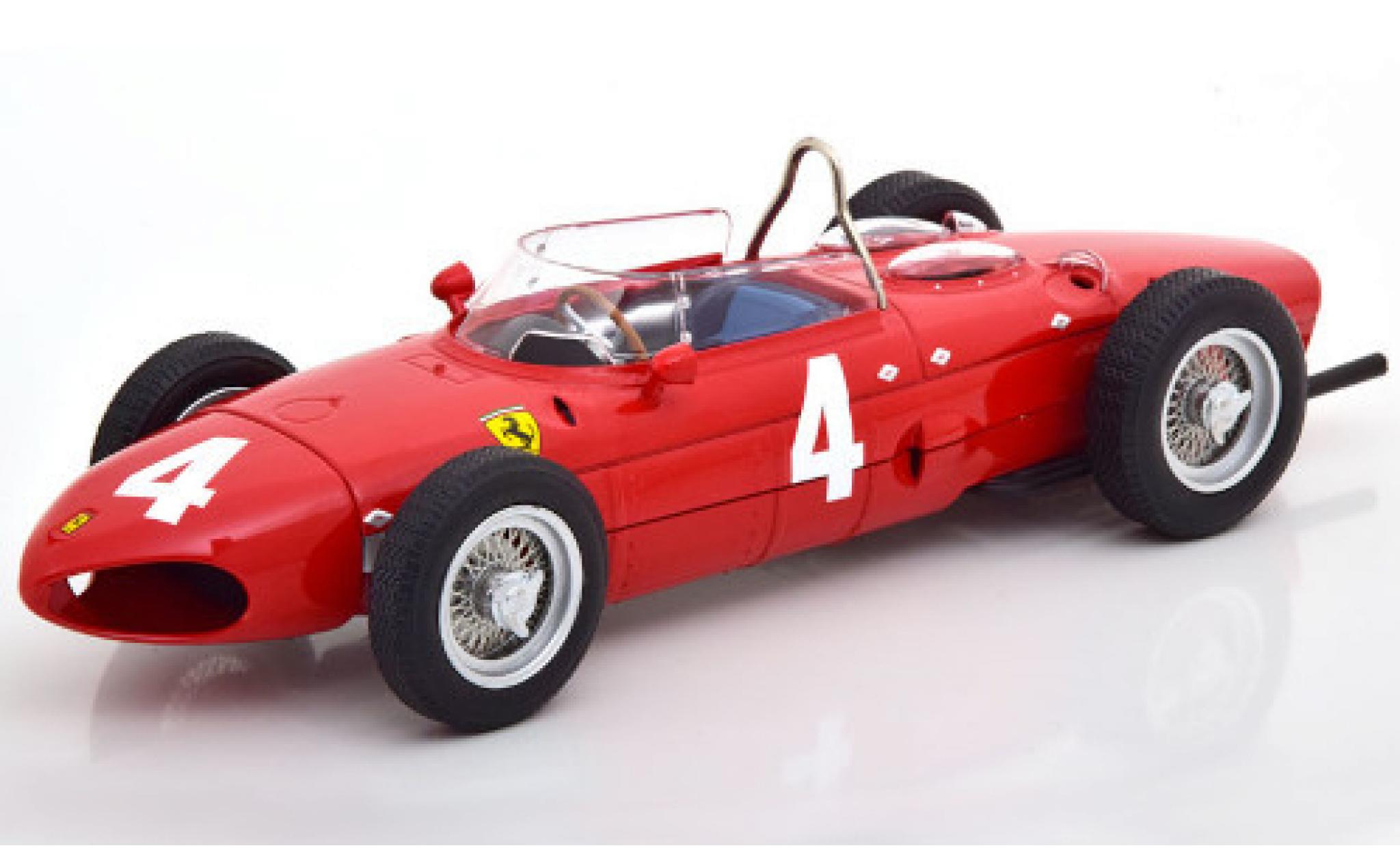 Ferrari 156 1/18 CMR Sharknose No.4 Scuderia Formel 1 GP Belgien 1961 P.Hill modellino in miniatura