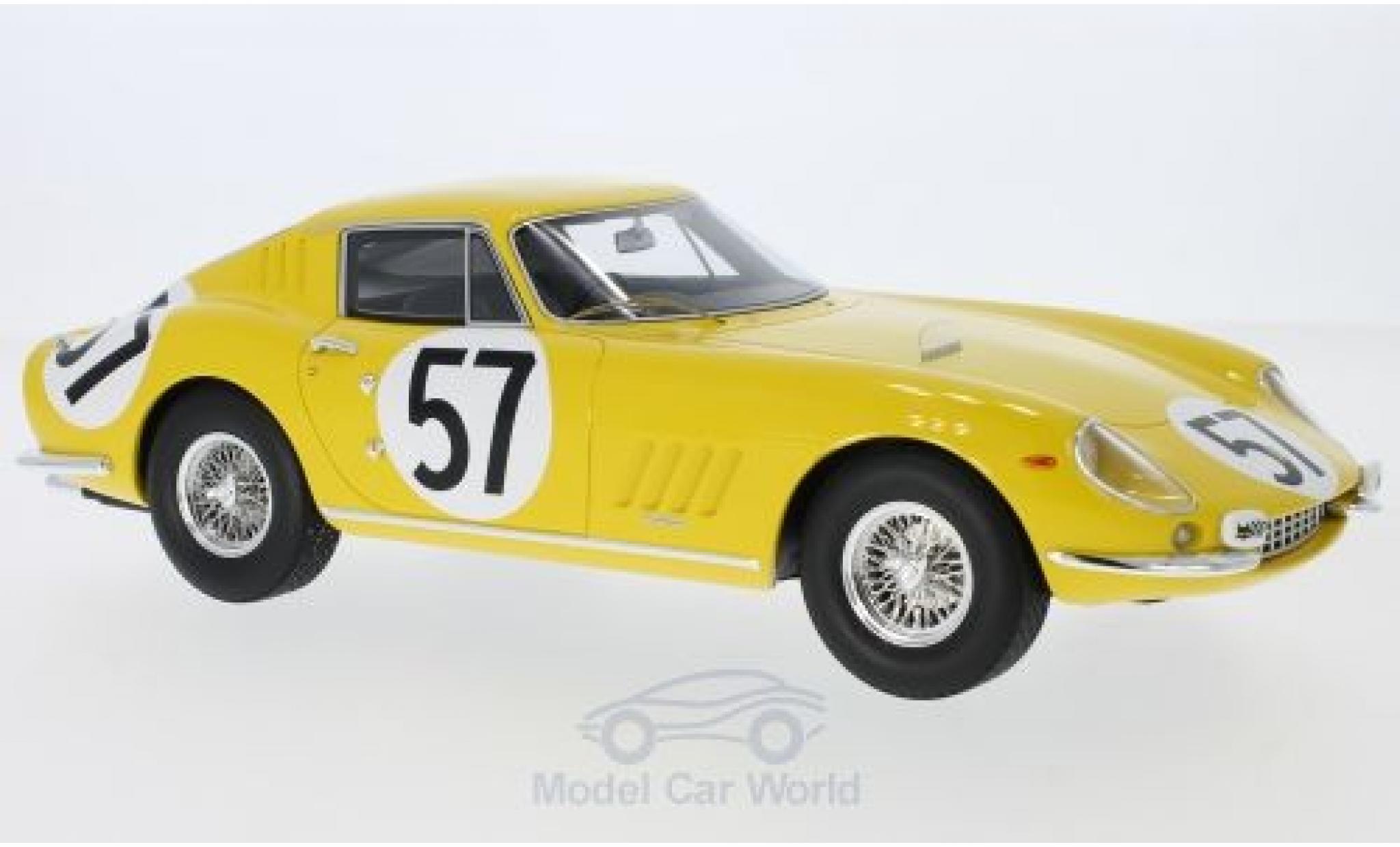 Ferrari 275 1966 1/18 CMR GTB No.57 24h Le Mans 1966 P.Noblet/C.Dubois modellino in miniatura