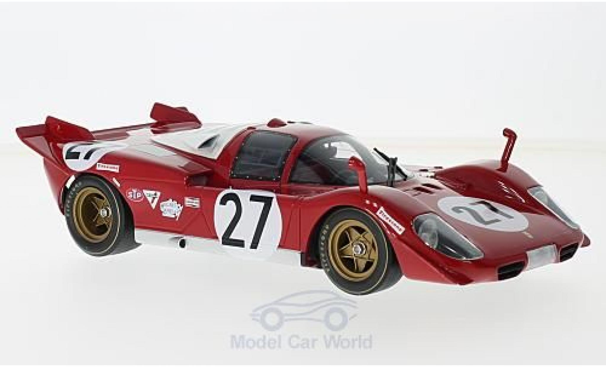 Ferrari 512 1/18 CMR S No.27 24h Daytona 1970 J.Ickx/P.Schetty modellino in miniatura