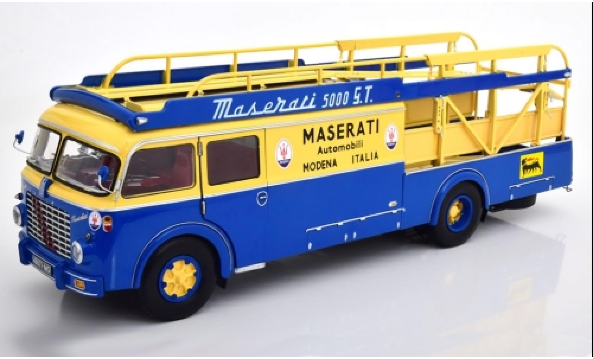 Fiat 642 1/18 CMR RN2 Bartoletti RHD Maserati Formel 1 1957 transporteur Race modellino in miniatura