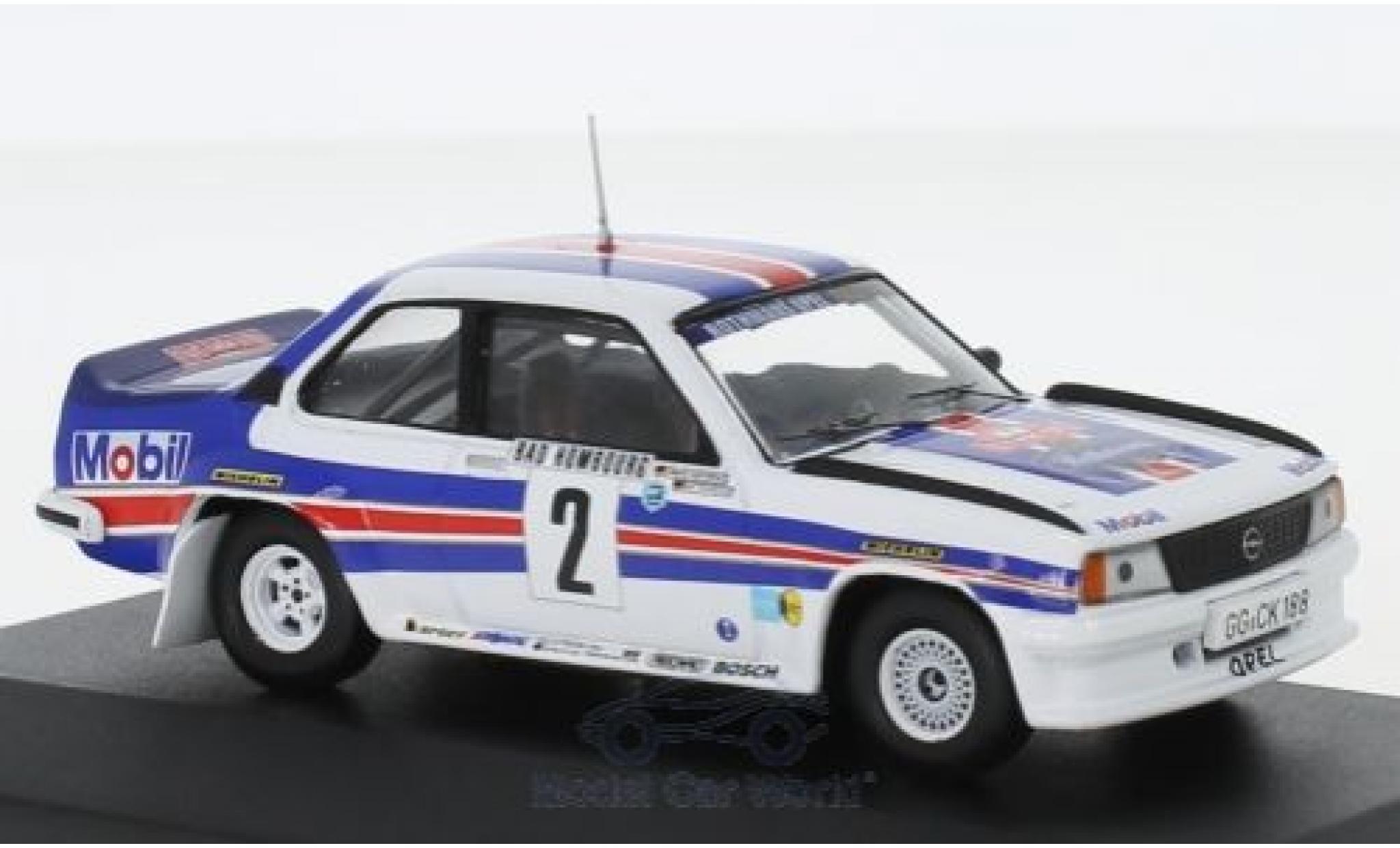Opel Ascona 1/43 CMR 400 No.2 Rothmans Rally Team Rothmans Rallye WM Rallye Monte Carlo 1982 mit Decals W.Röhrl/C.Geistdörfer modellino in miniatura