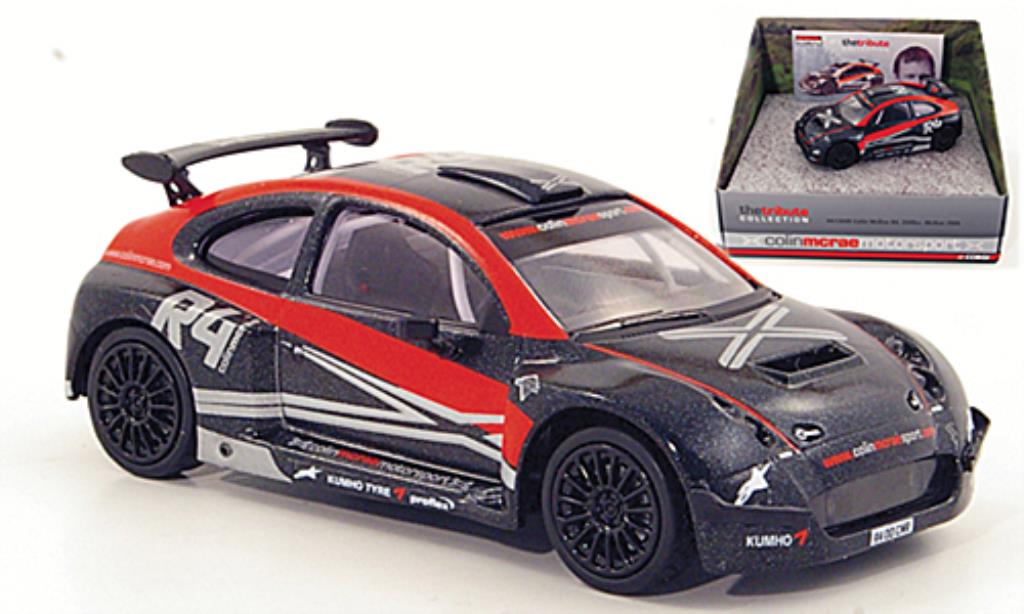 Colin McRae R4 1/43 Vanguards nero/rosso 2006 modellino in miniatura
