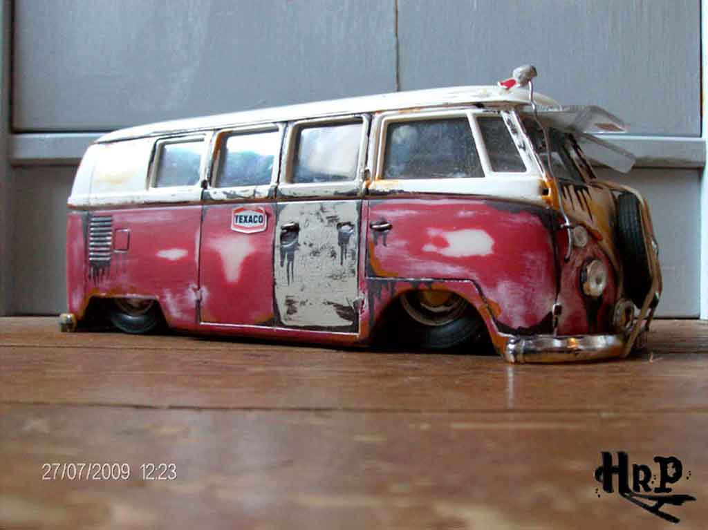 Volkswagen Combi 1/18 Solido hoodride modellino in miniatura