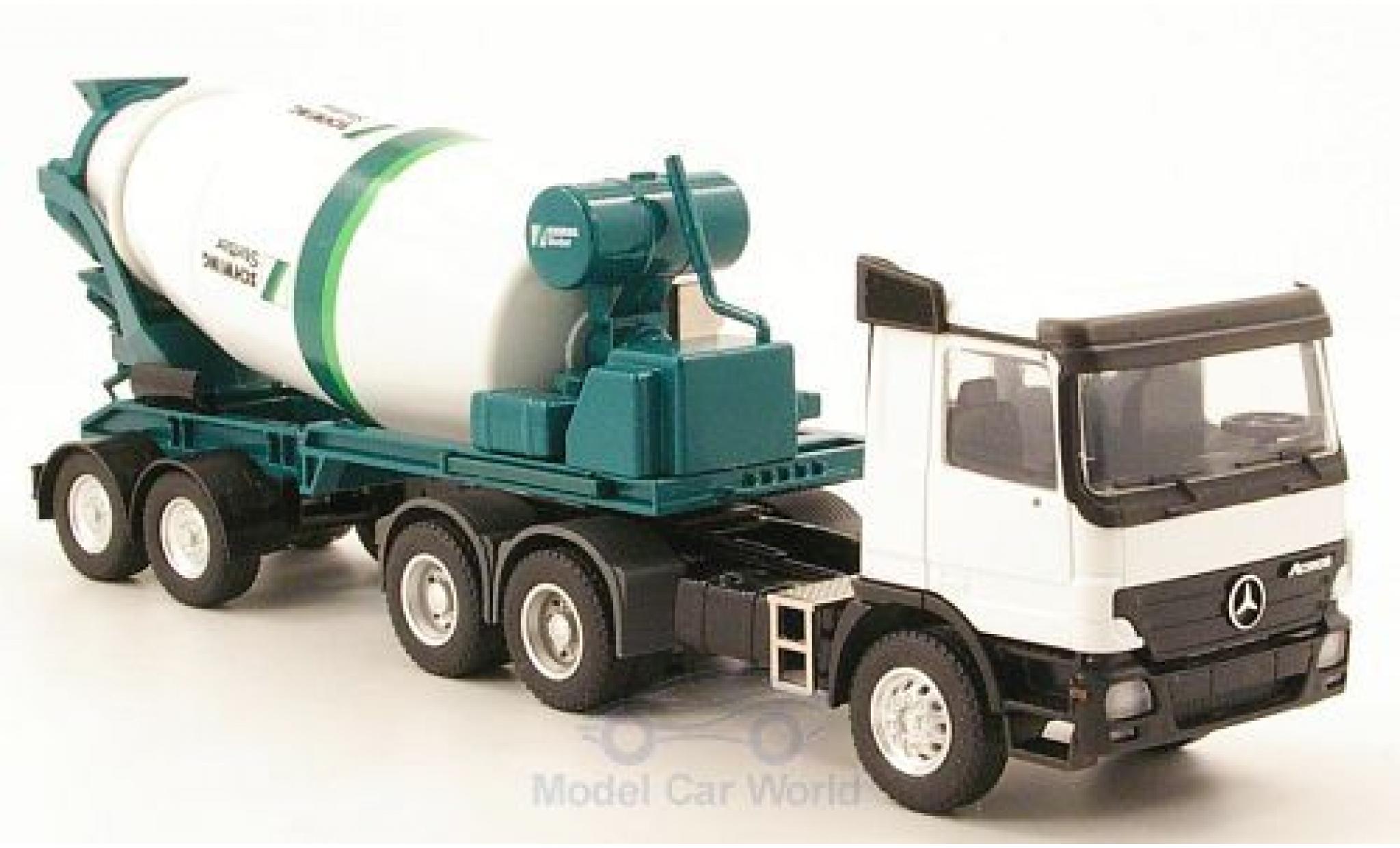 Mercedes Actros 1/50 Conrad Stetter Betonmischerauflieger C-Version modellino in miniatura