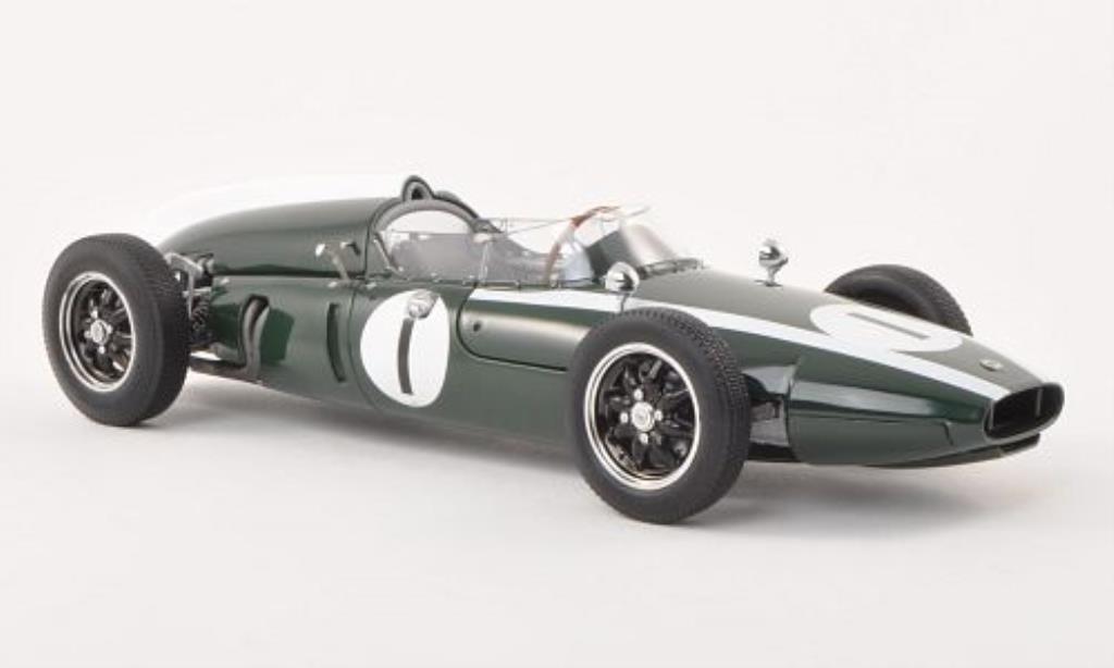 Cooper T53 1/18 Schuco Climax No.1 GP Grossbritannien 1960 modellino in miniatura
