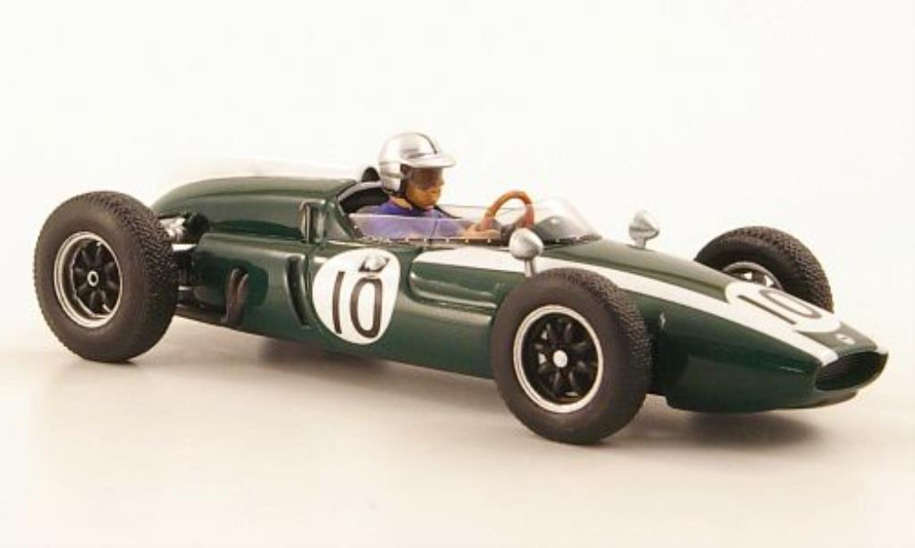 Cooper T53 1/43 Spark No.10 GP Monaco 1960 modellino in miniatura