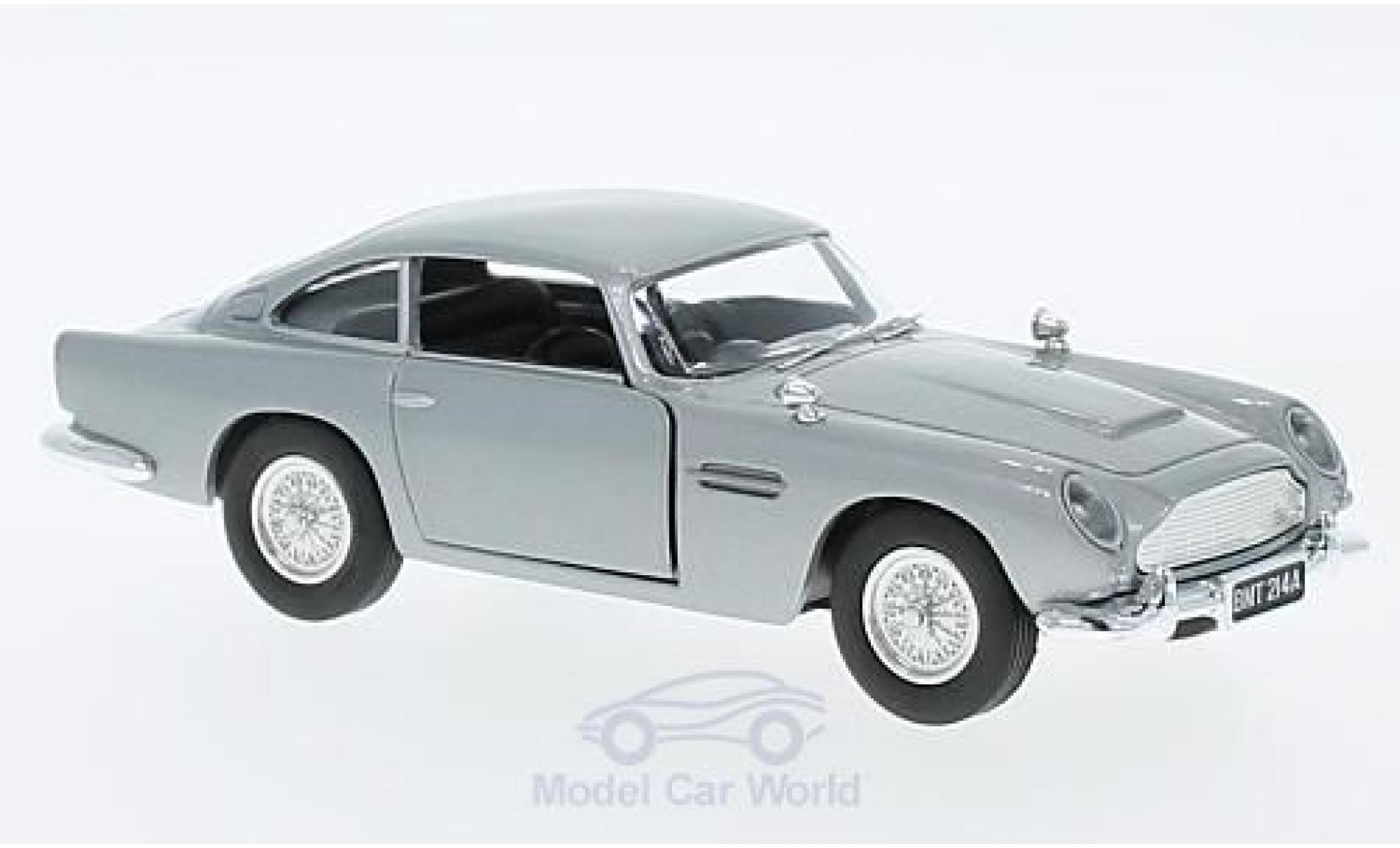 Aston Martin DB5 1/36 Corgi grigio RHD James Bond Goldeneye modellino in miniatura