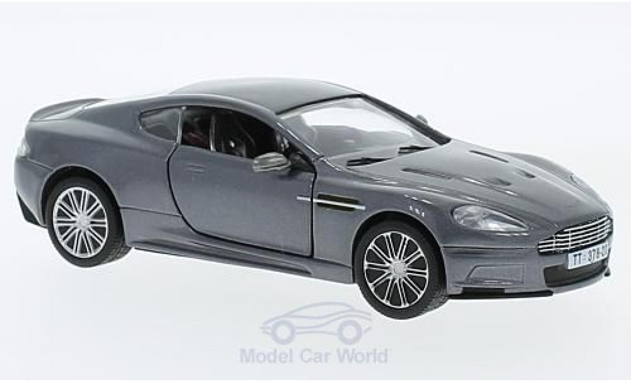 Aston Martin DBS 1/36 Corgi metallico grigio RHD James Bond Casino Royal modellino in miniatura