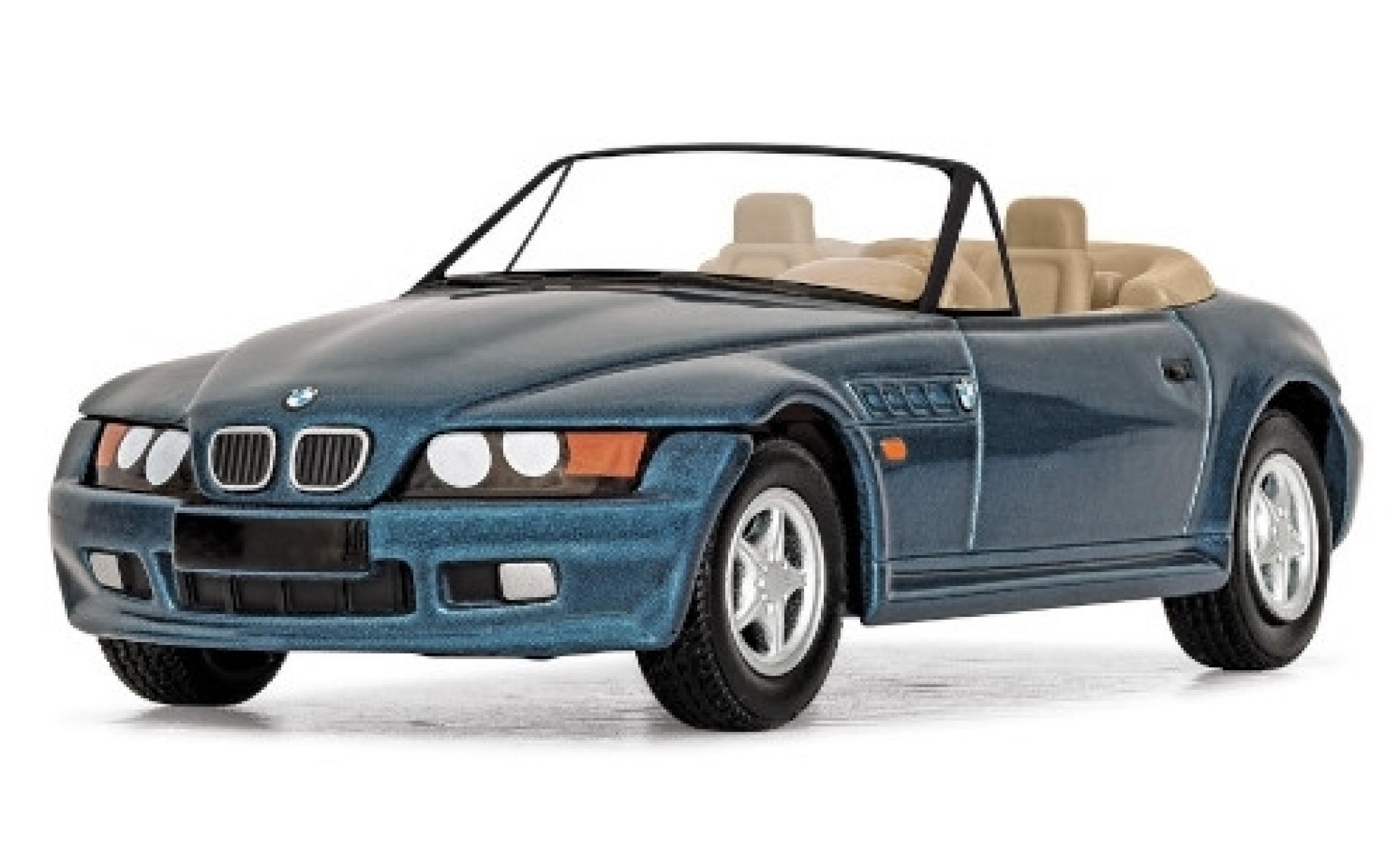 Bmw Z3 1/36 Corgi (E36/7) metallico blu James Bond 007 Goldeneye modellino in miniatura