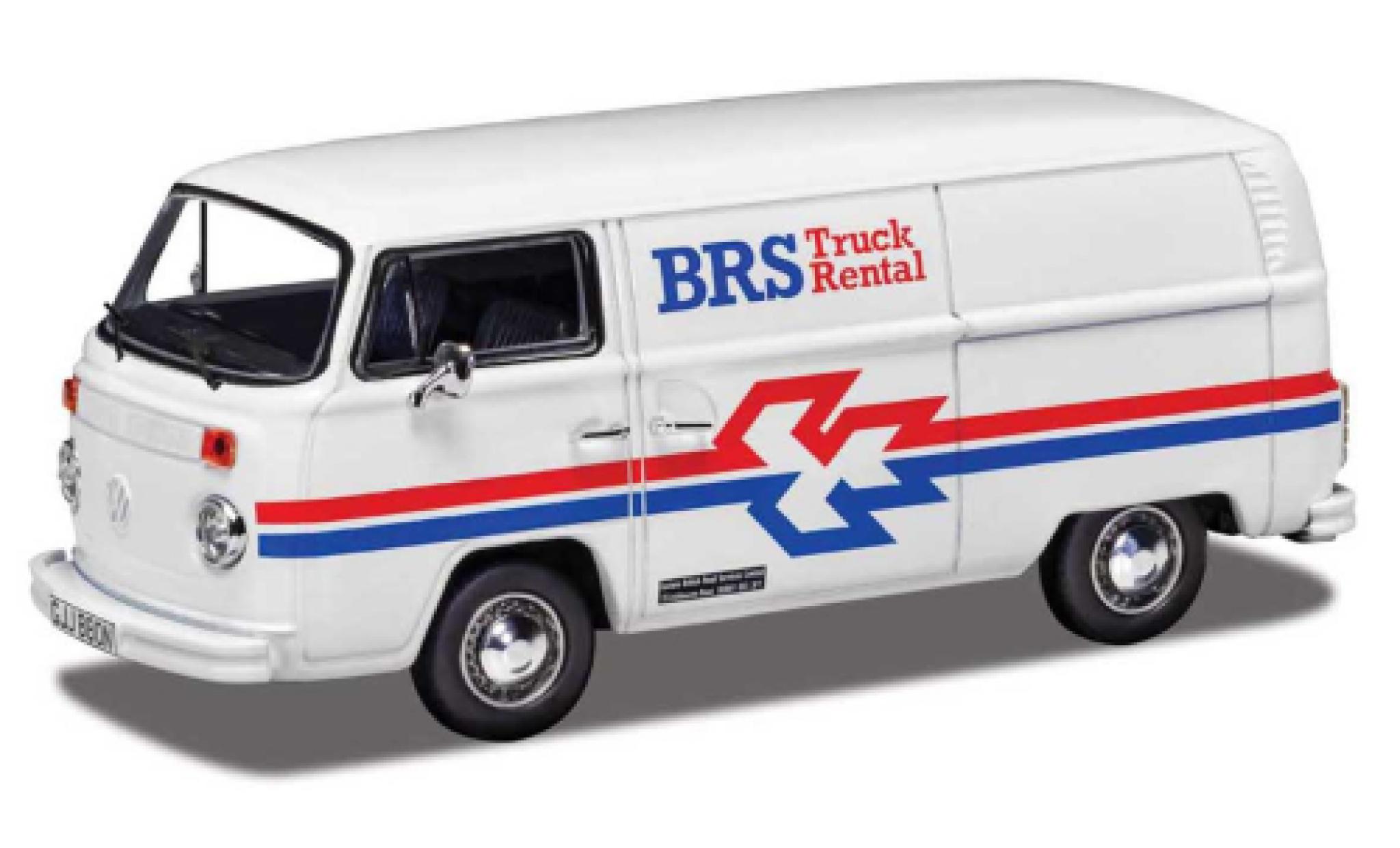 Volkswagen T1 1/43 Corgi Kastenwagen RHD BRS Truck Rental modellino in miniatura