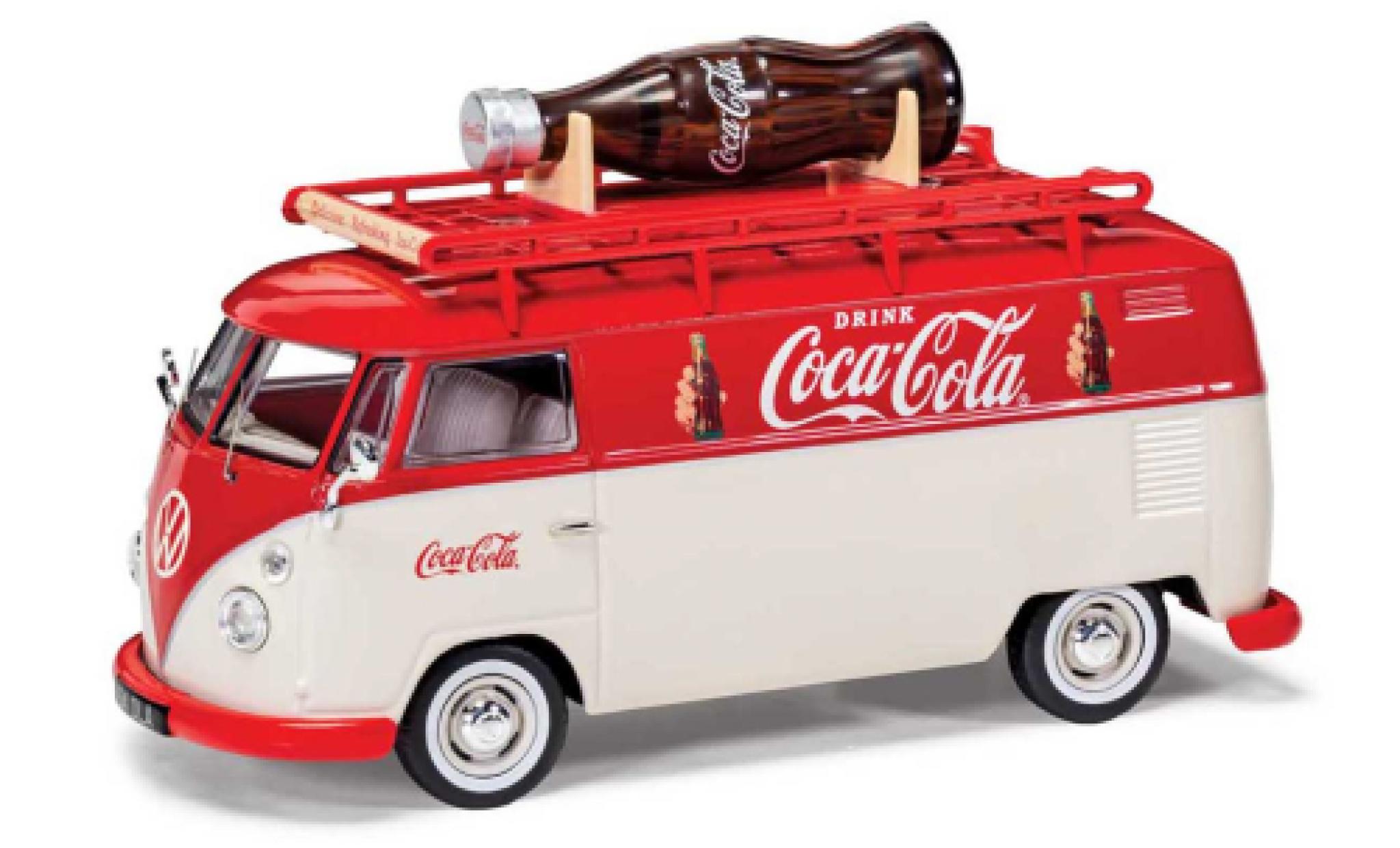 Volkswagen T1 1/43 Corgi Kastenwagen RHD Coca Cola modellino in miniatura