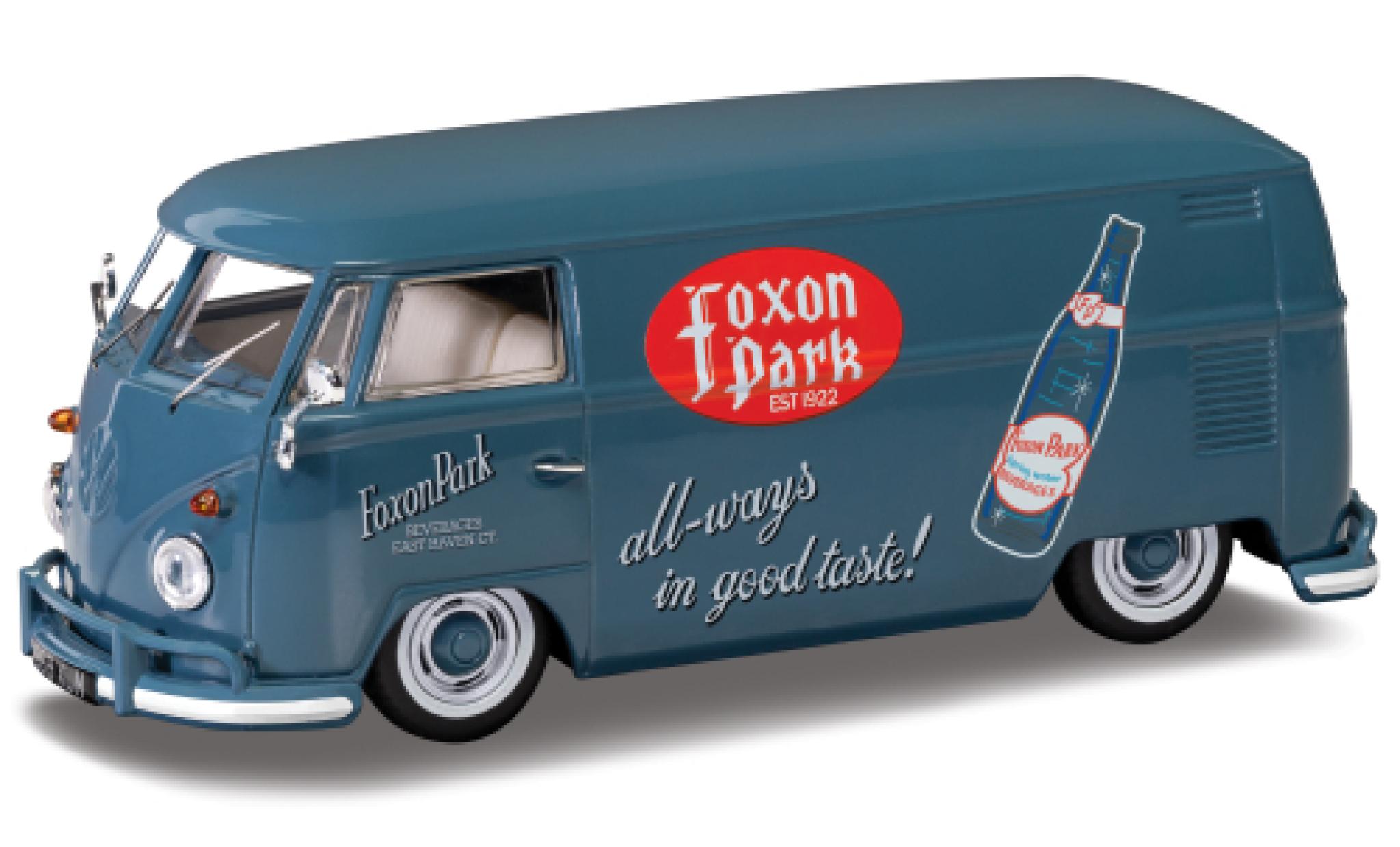 Volkswagen T1 1/43 Corgi Kastenwagen RHD Foxon Park modellino in miniatura