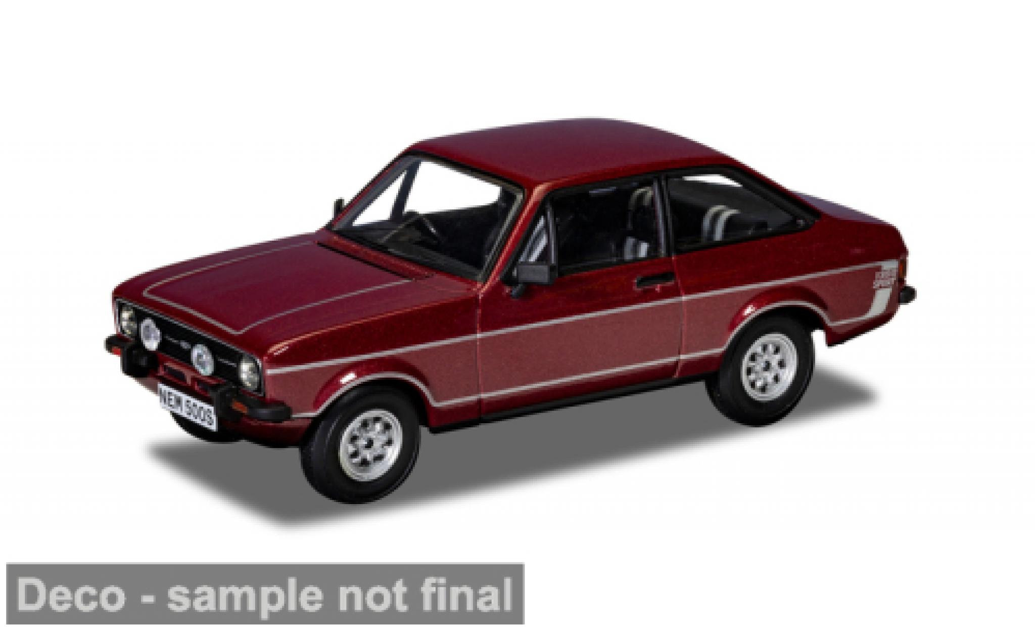 Ford Escort 1/43 Corgi MK II 1300 rot 1:43 modellino in miniatura