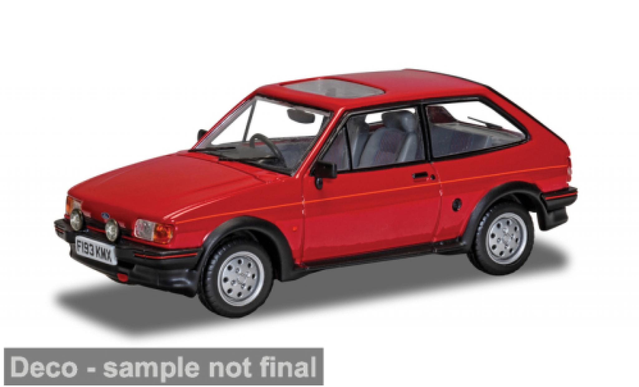 Ford Fiesta 1/43 Corgi Mk II XR2 rot 1:43 modellino in miniatura