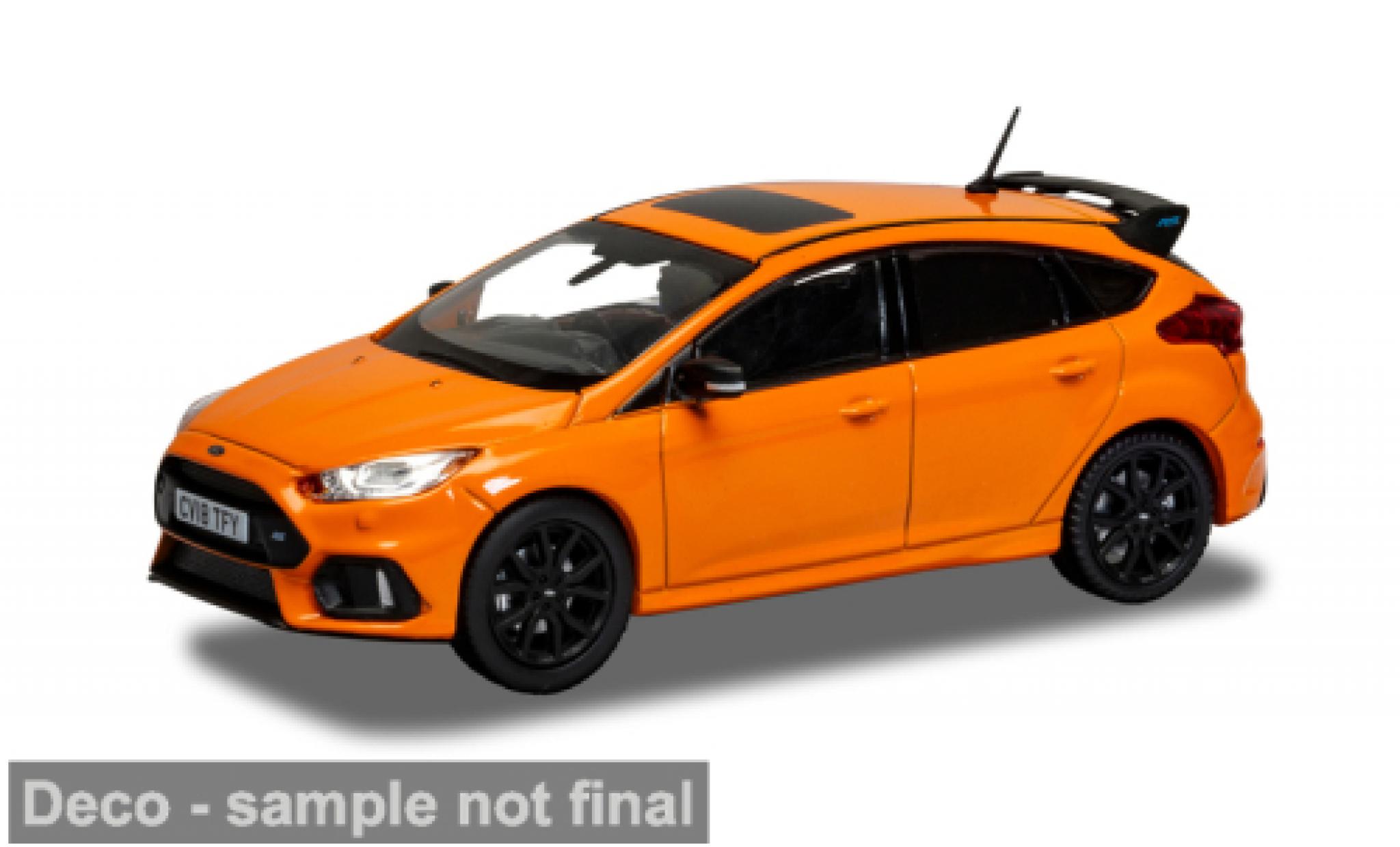 Ford Focus 1/43 Corgi Mk III RS orange 1:43 modellino in miniatura