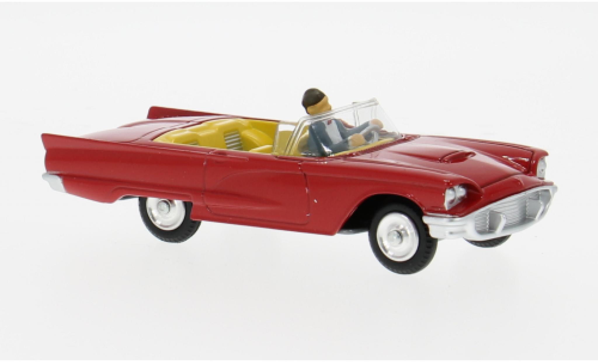 Ford Thunderbird 1/48 Corgi rot/gelb 1962 1:48 modellino in miniatura