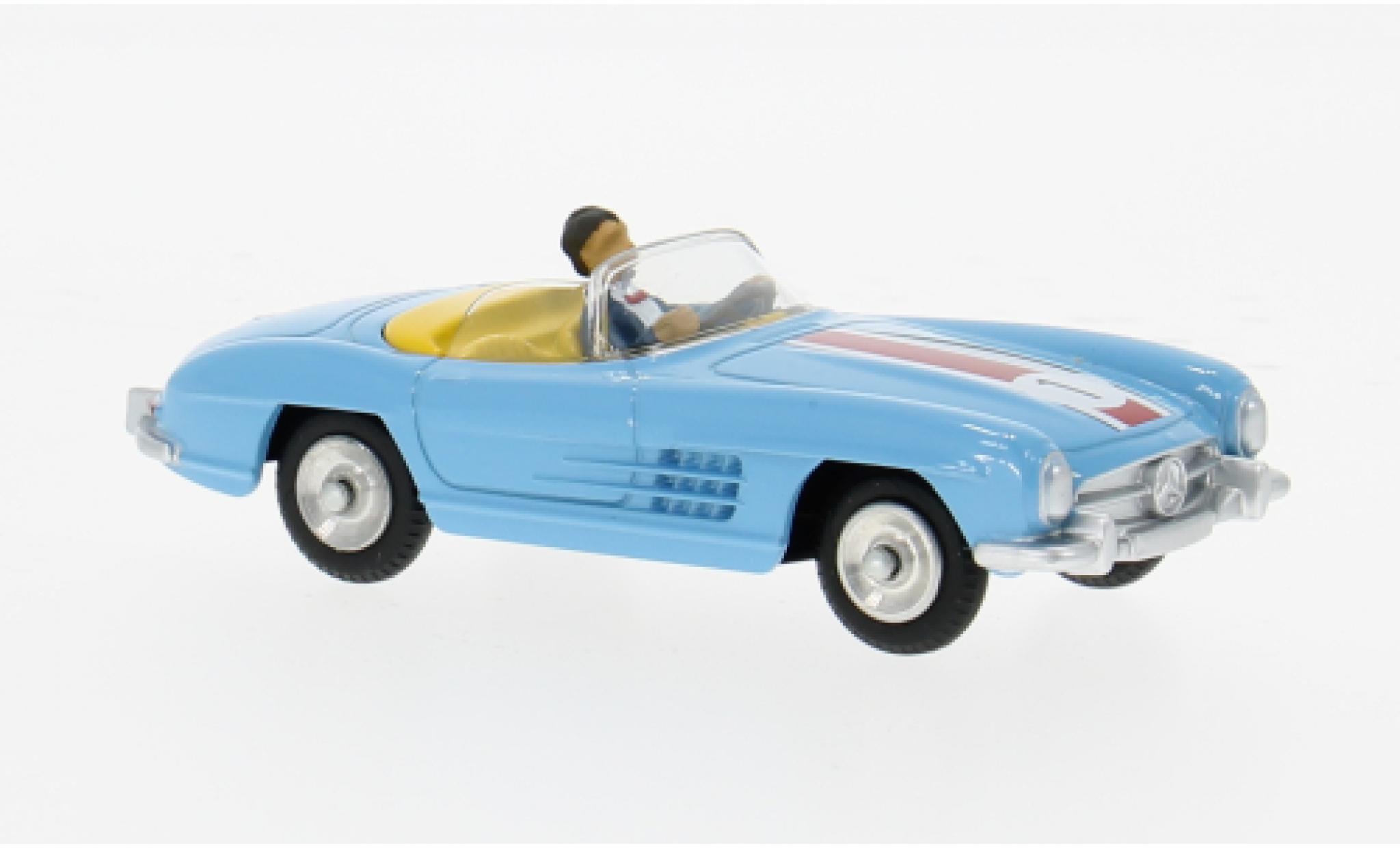Mercedes 300 1/43 Corgi SL blau/gelb 1958 1:43 modellino in miniatura