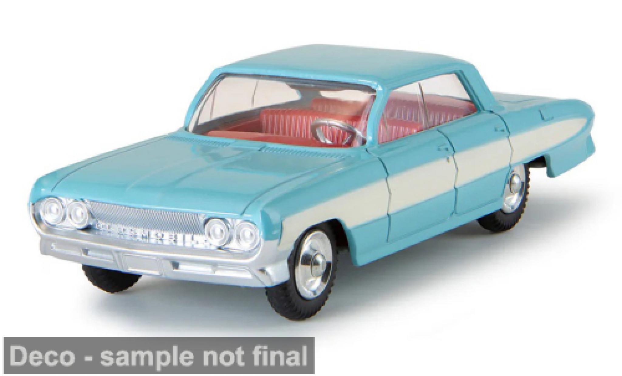 Oldsmobile Super 88 1/48 Corgi blau/weiss 1962 1:48 modellino in miniatura
