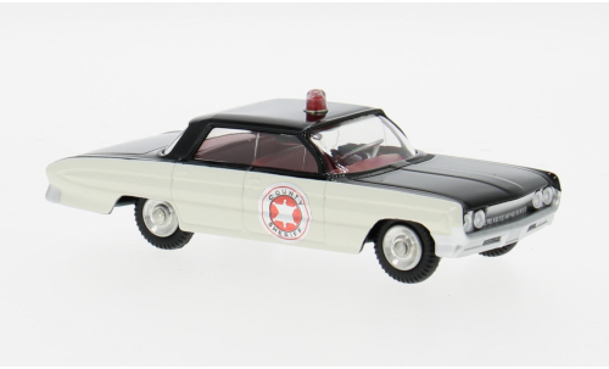 Oldsmobile Super 88 1/48 Corgi weiss/schwarz 1962 1:48 modellino in miniatura