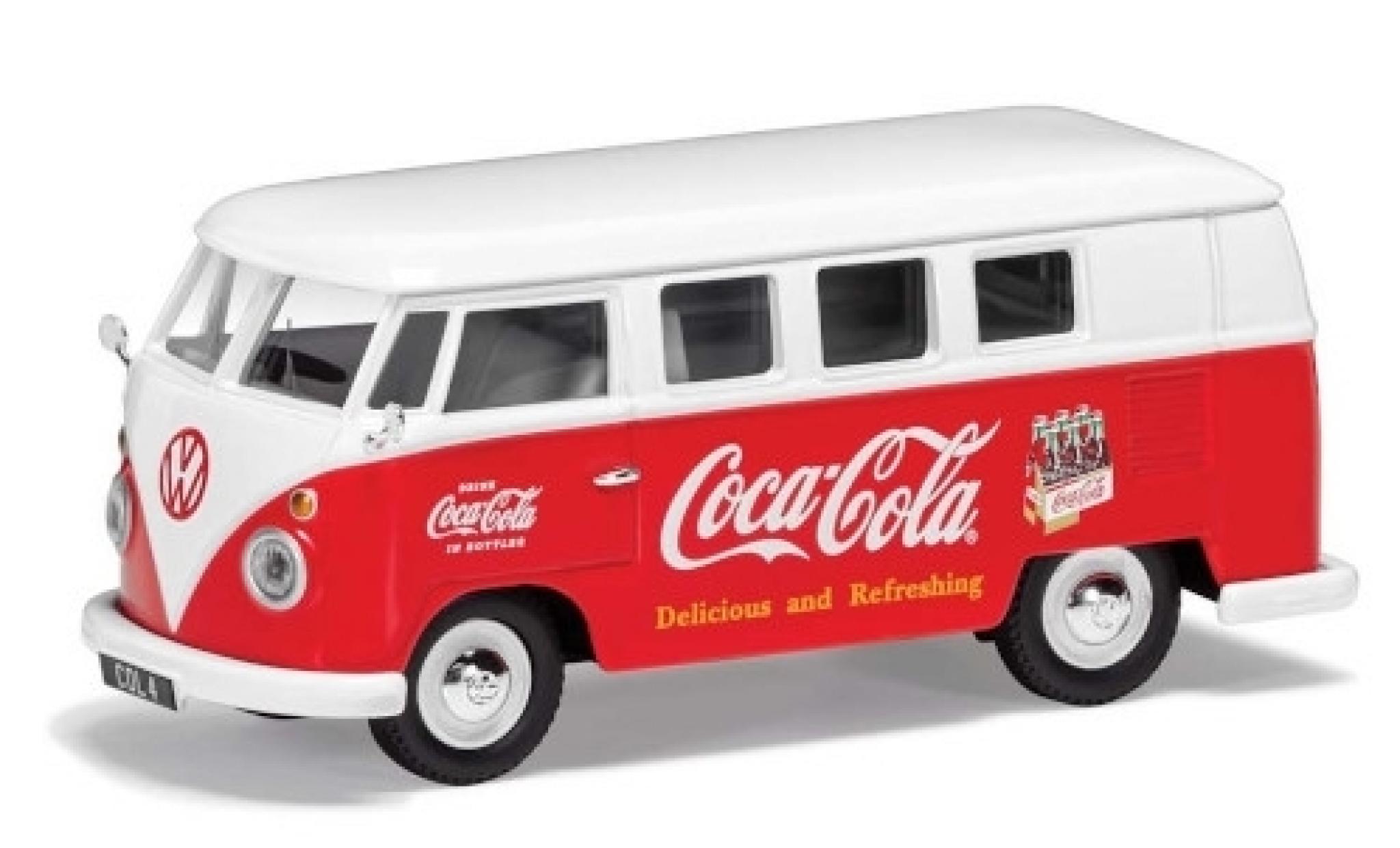 Volkswagen T1 1/43 Corgi rot/weiss Coca Cola 1960 1:43 modellino in miniatura