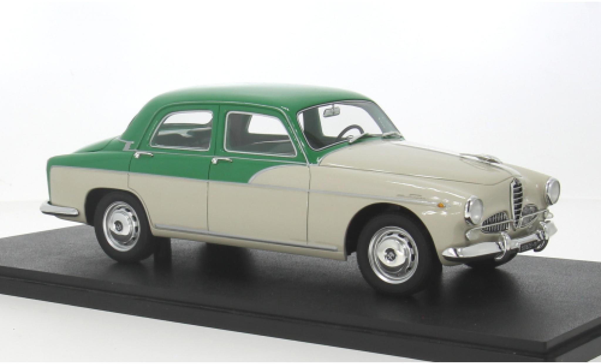 Alfa Romeo 1900 Cult Scale Models Super Berlina grün/weiss 1958 1:18 modellino in miniatura
