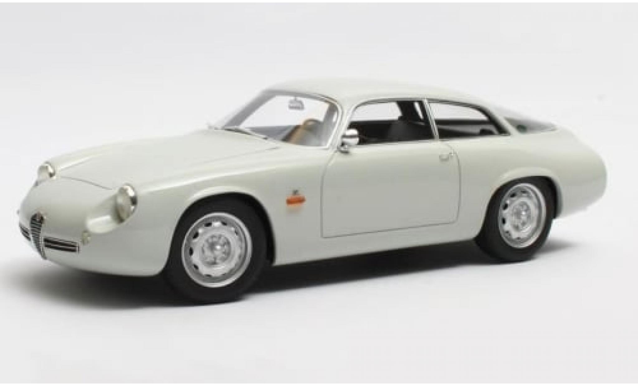 Alfa Romeo Giulietta 1/18 Cult Scale Models Sprint Zagato Coda Tronca weiss 1961 1:18 modellino in miniatura