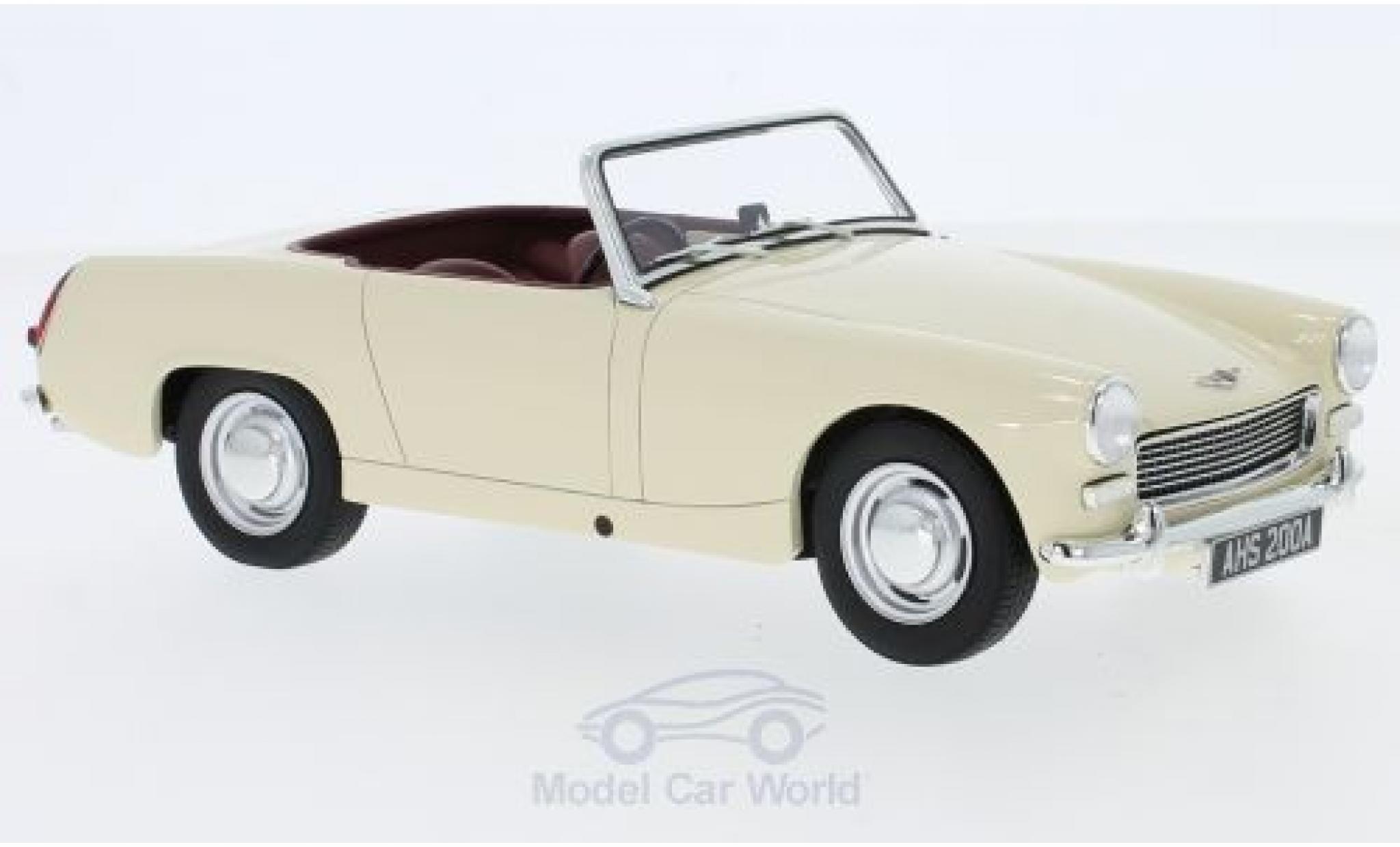 Austin Healey Sprite 1/18 Cult Scale Models MK II bianco RHD 1961 modellino in miniatura