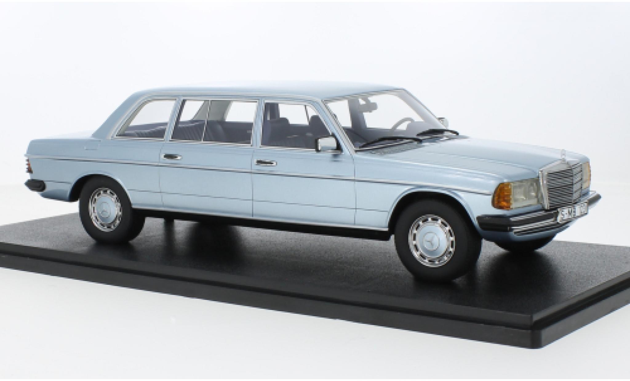 Mercedes CLA 1/18 Cult Scale Models V123 Lang metallise blu clair 1978 modellino in miniatura