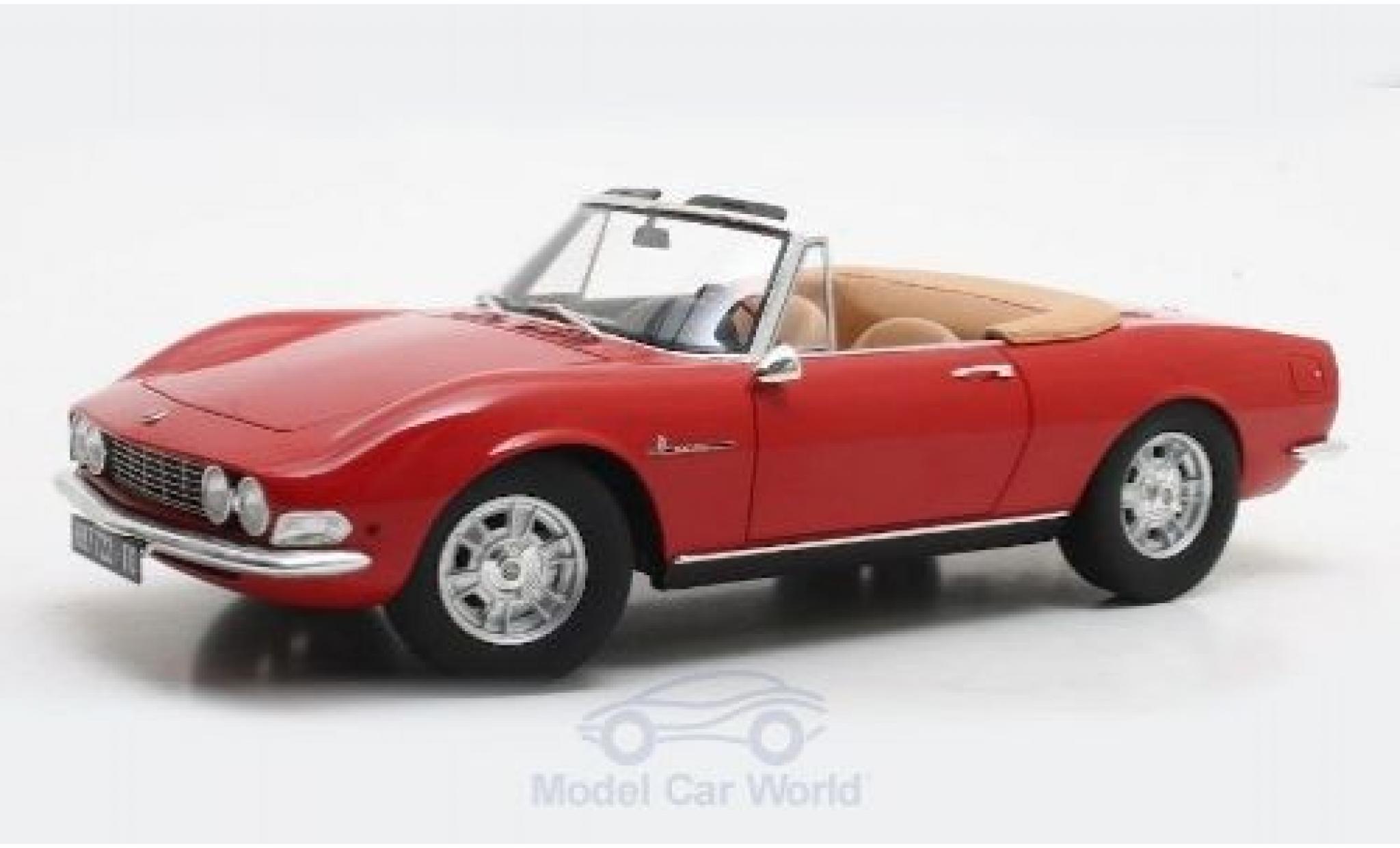Fiat Dino 1/18 Cult Scale Models Spyder rosso 1966 modellino in miniatura