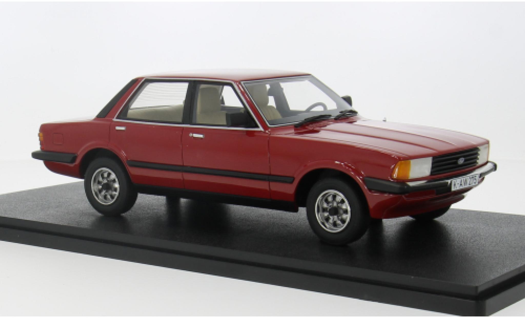 Ford Taunus 1/18 Cult Scale Models TC4 rot 1980 1:18 modellino in miniatura