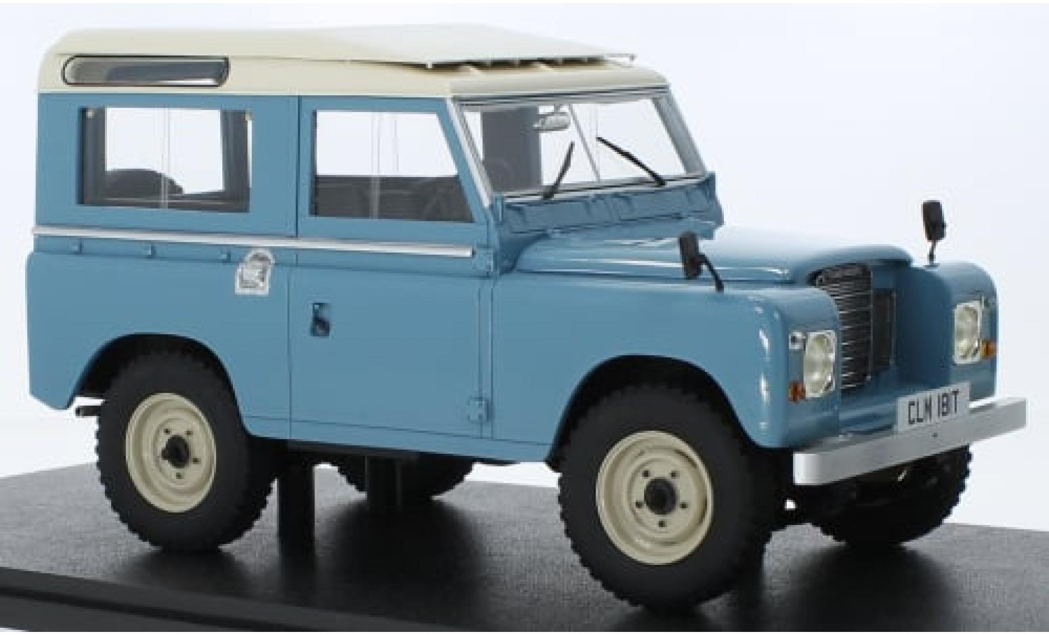 Land Rover 88 1/18 Cult Scale Models Series III blau RHD 1978 1:18 modellino in miniatura