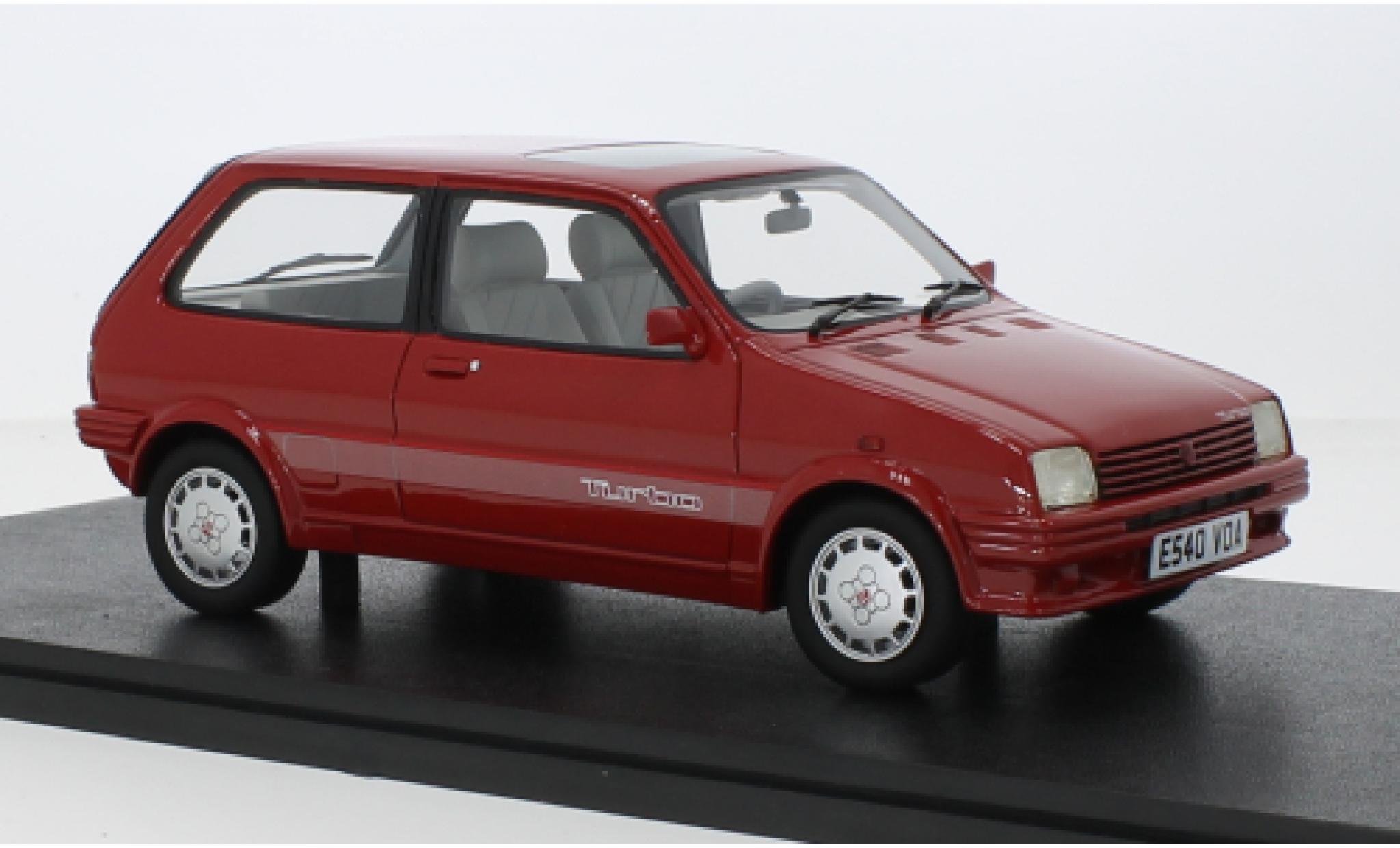 MG Metro 1/18 Cult Scale Models Turbo rot RHD 1986 1:18 modellino in miniatura