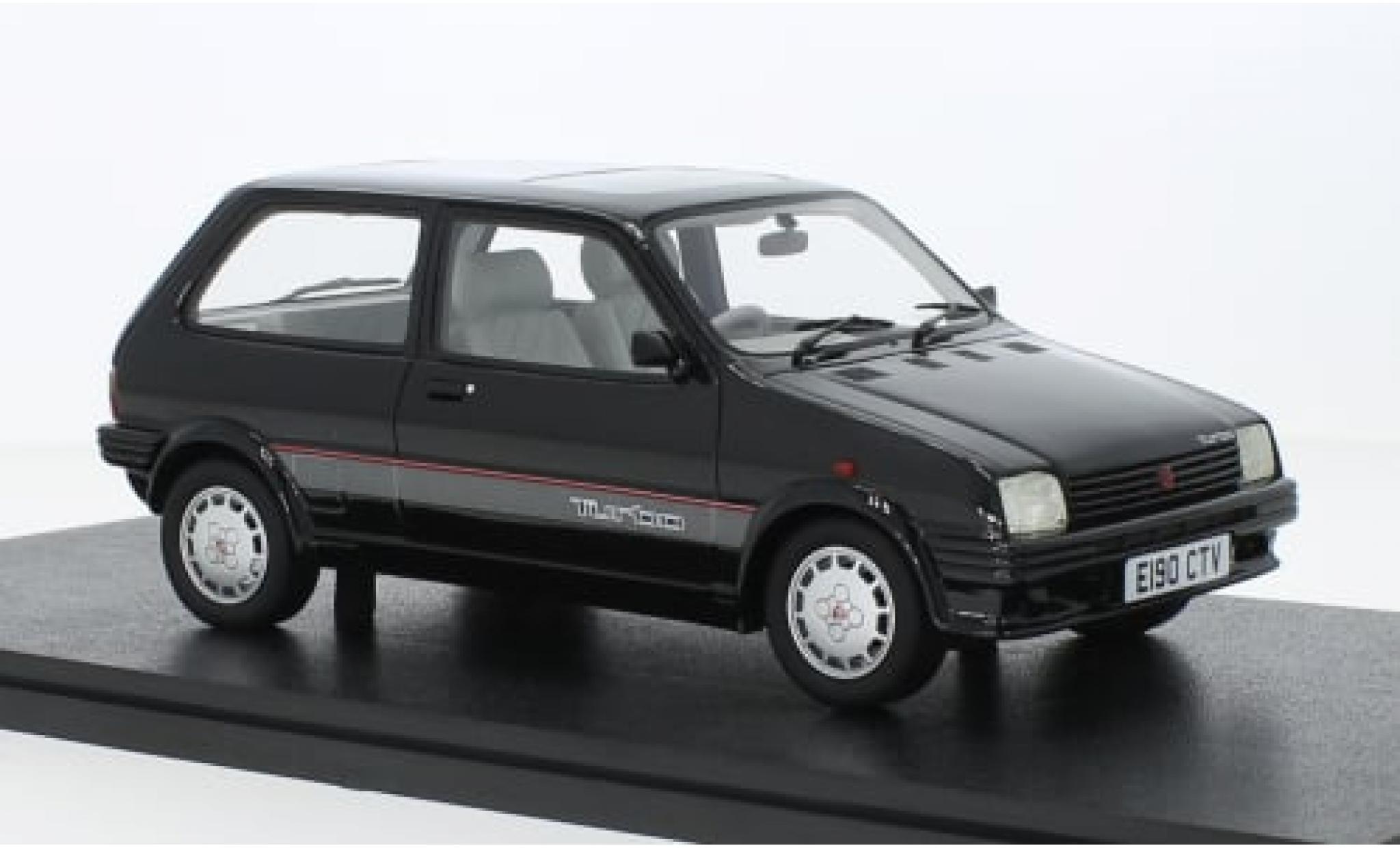 MG Metro 1/18 Cult Scale Models Turbo schwarz RHD 1986 1:18 modellino in miniatura