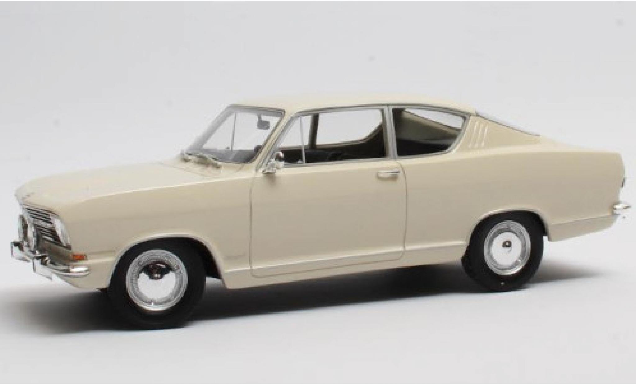 Opel Kadett 1/18 Cult Scale Models B Coupe bianco 1966 Kiemen-Coupe modellino in miniatura