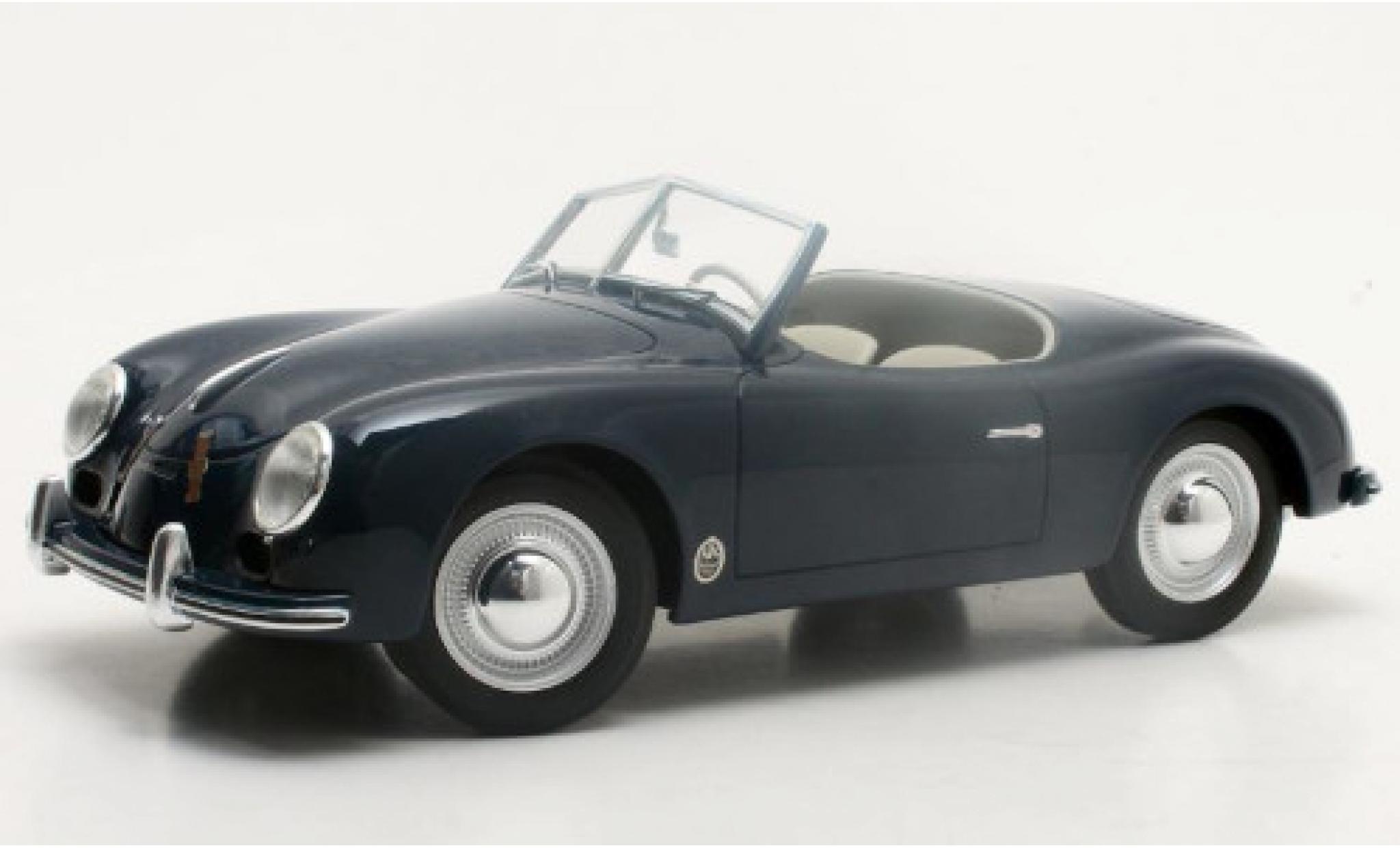 Porsche 356 1/18 Cult Scale Models America Roadster blu 1952 modellino in miniatura