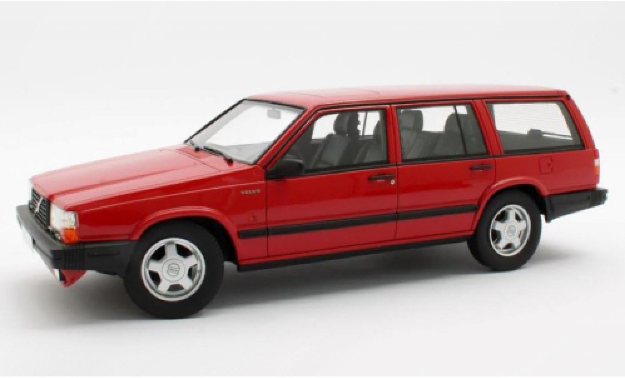 Volvo 740 1/18 Cult Scale Models Turbo Estate rosso 1988 modellino in miniatura