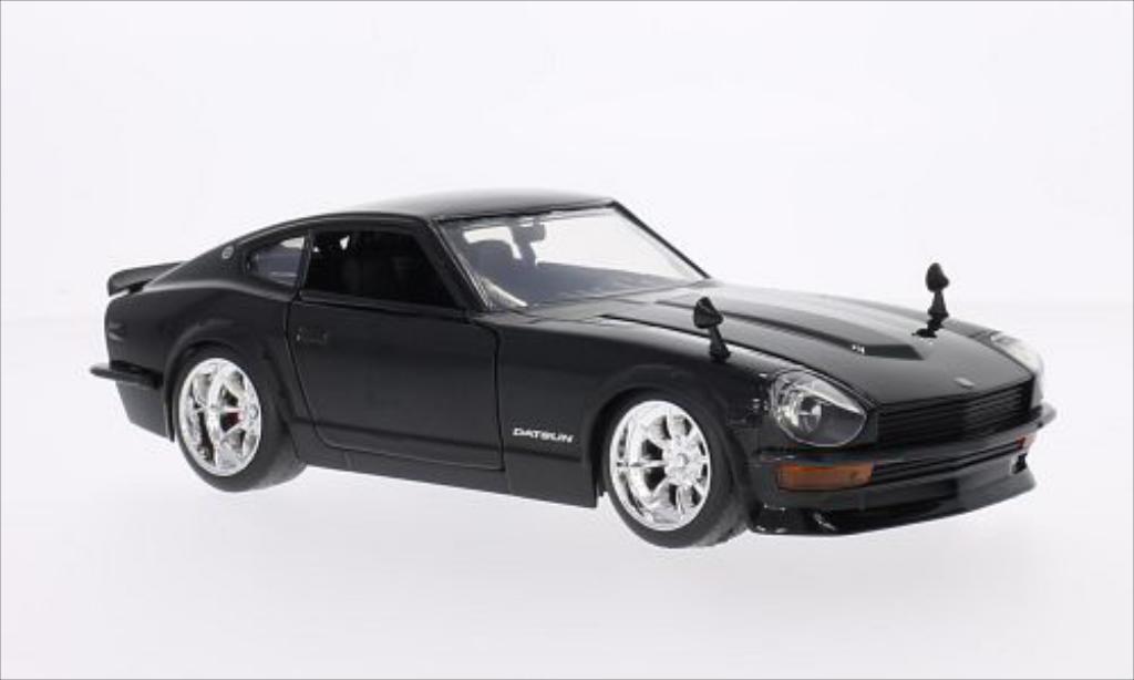 Datsun 240Z 1/24 Jada Toys Tuning nero 1972 modellino in miniatura