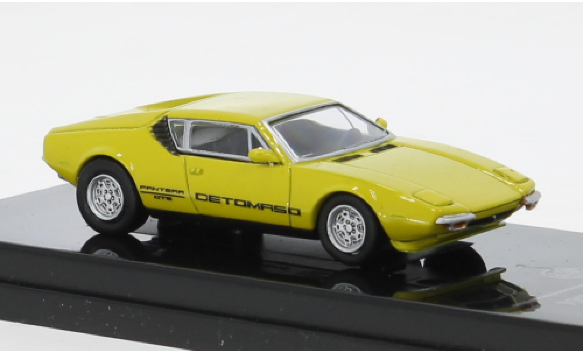 De Tomaso Pantera 1/64 Para64 gelb 1:64 modellino in miniatura