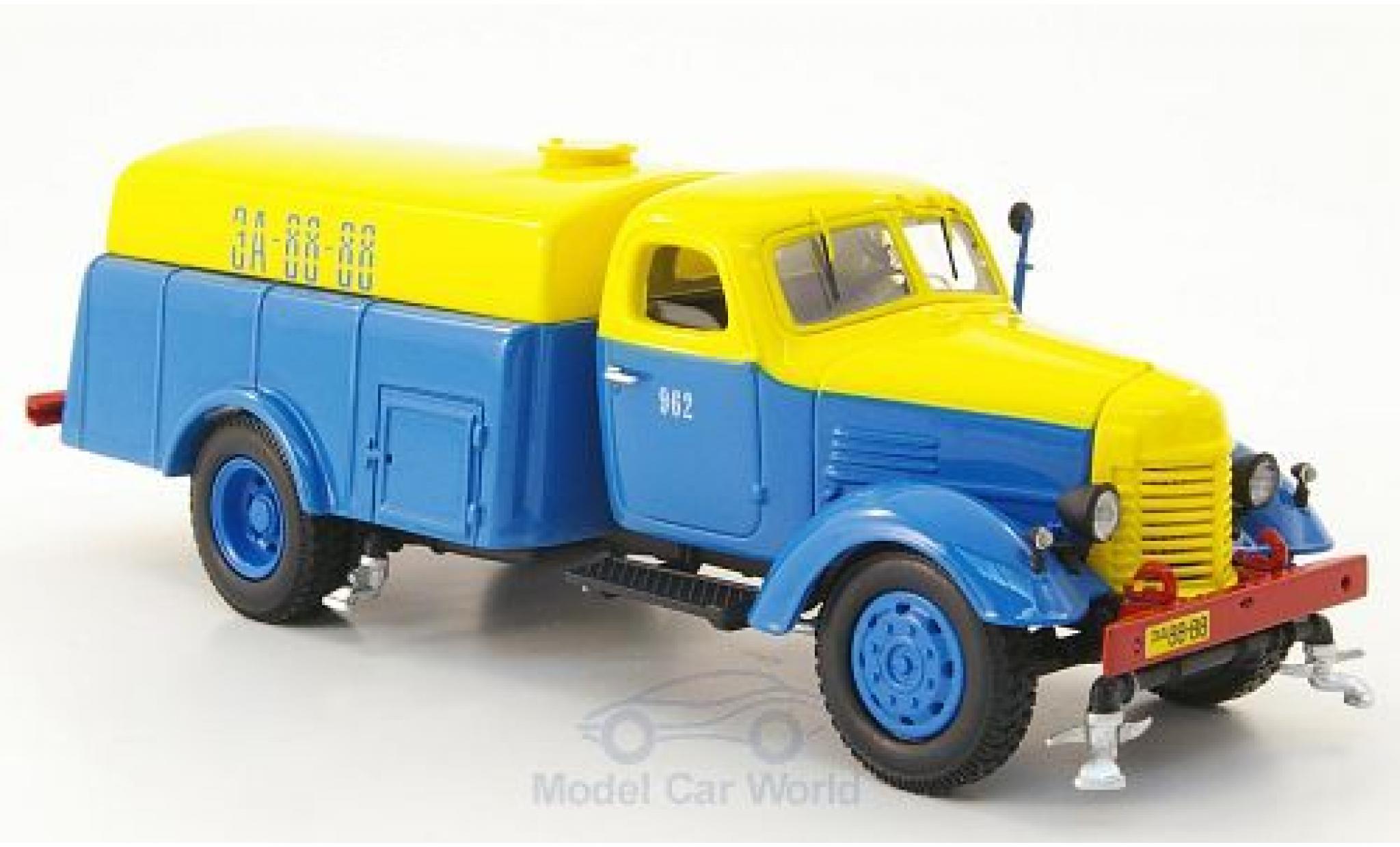 Zis 150 1/43 DIP Models ZIS PM-8 blu/giallo Straßenreinigung modellino in miniatura