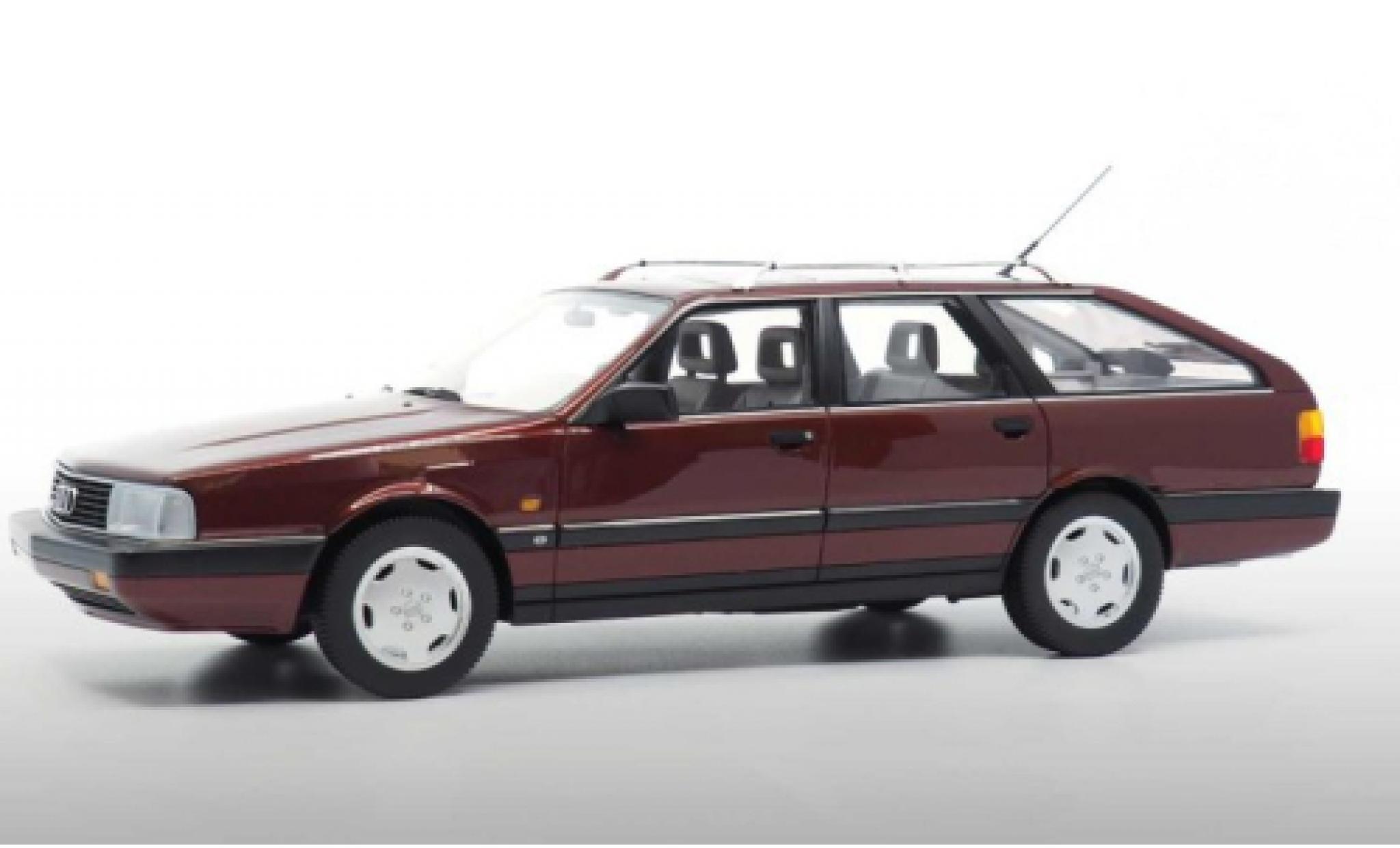 Audi 200 1/18 DNA Collectibles Avant 20V quattro metallise rosso foncé 1991 modellino in miniatura