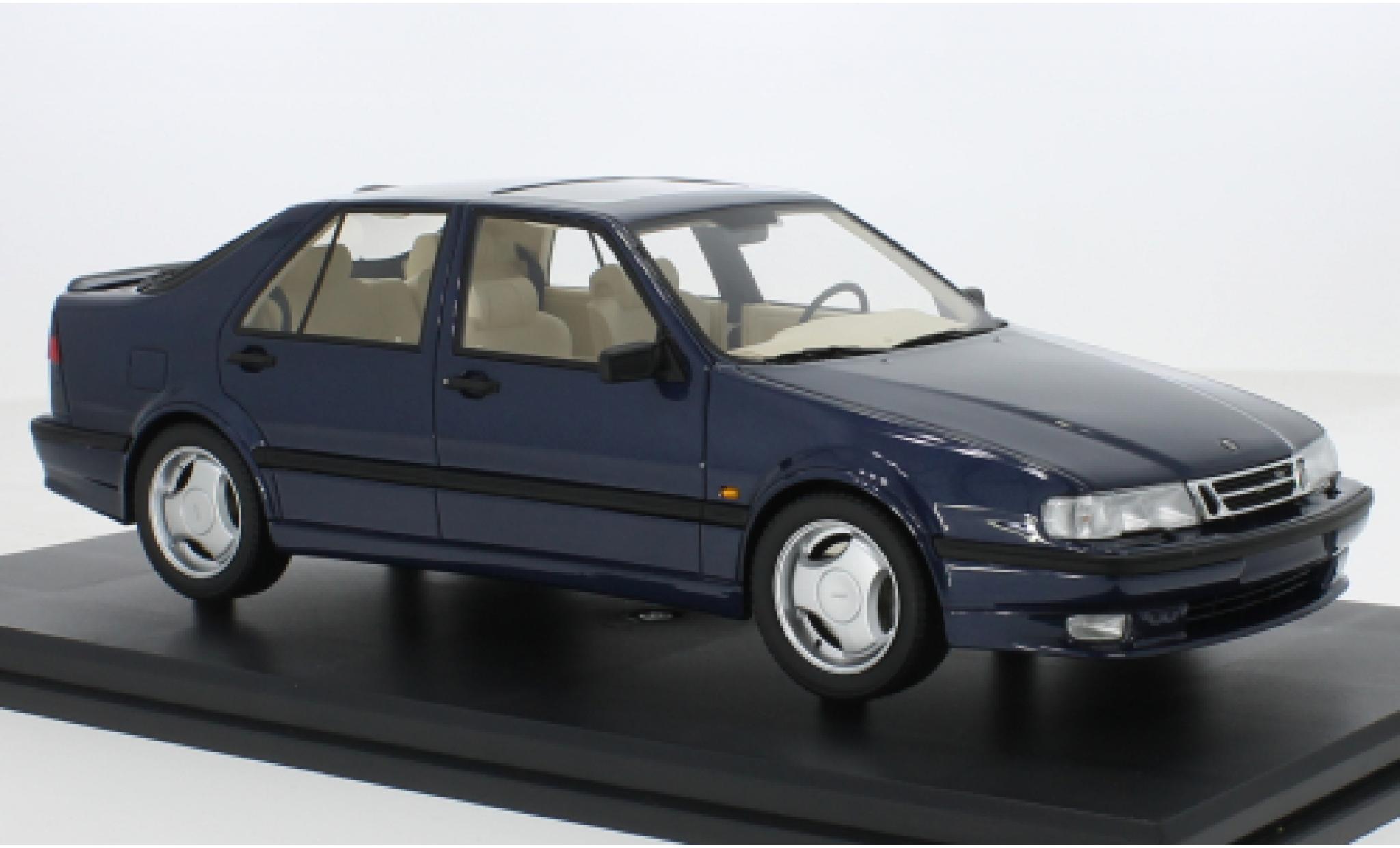 Saab 9000 1/18 DNA Collectibles Aero metallise blau 1995 1:18 modellino in miniatura