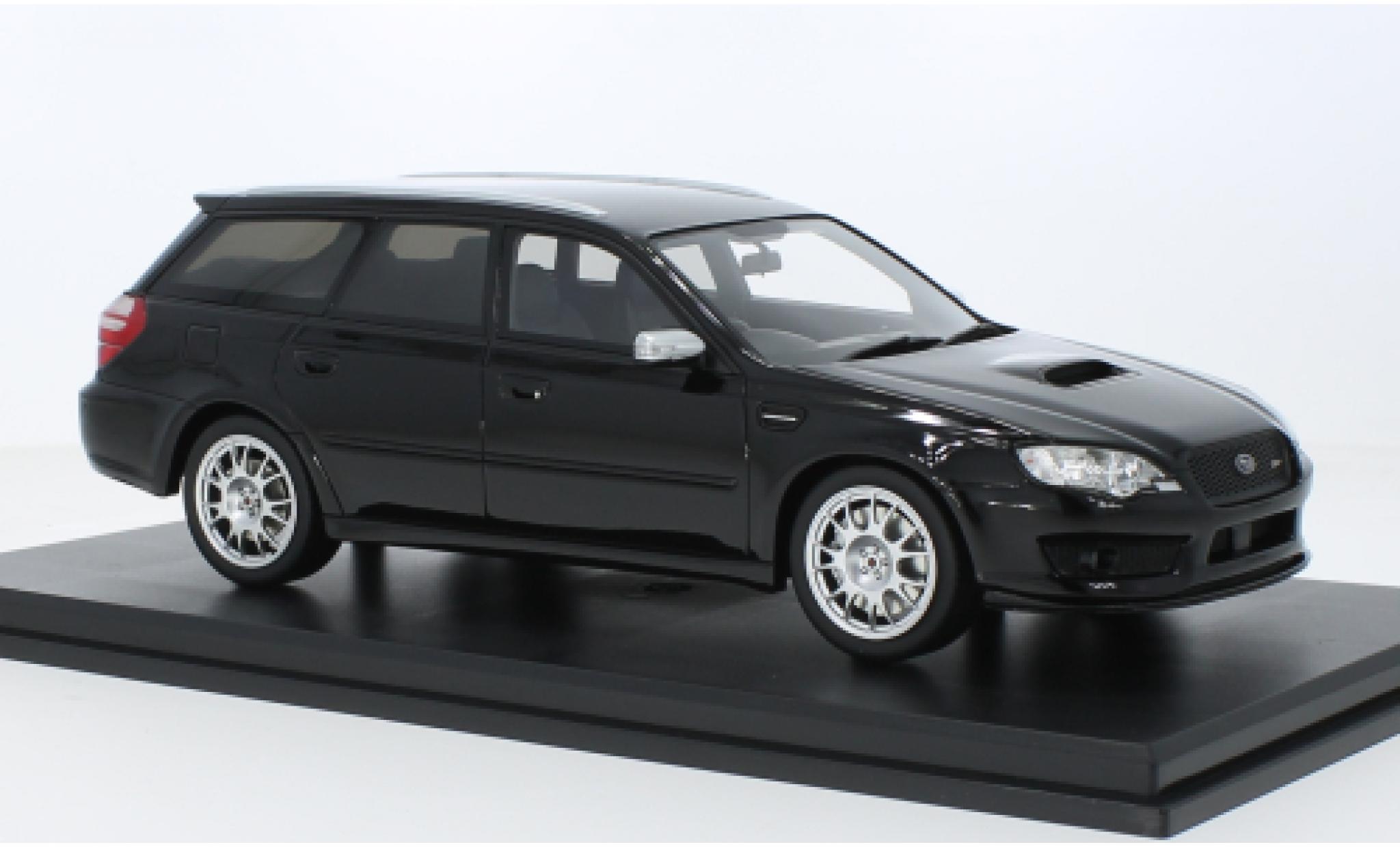 Subaru Legacy 1/18 DNA Collectibles Touring Wagon STI schwarz 2007 1:18 modellino in miniatura