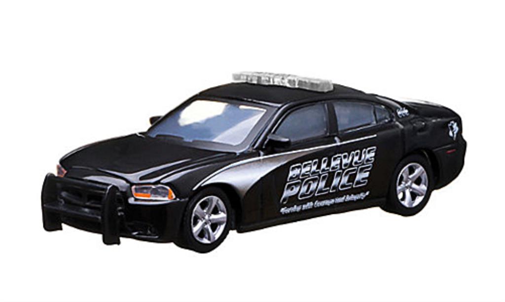 Dodge Charger 1/64 Greenlight Bellevue Police Polizei (USA) 2012 modellino in miniatura