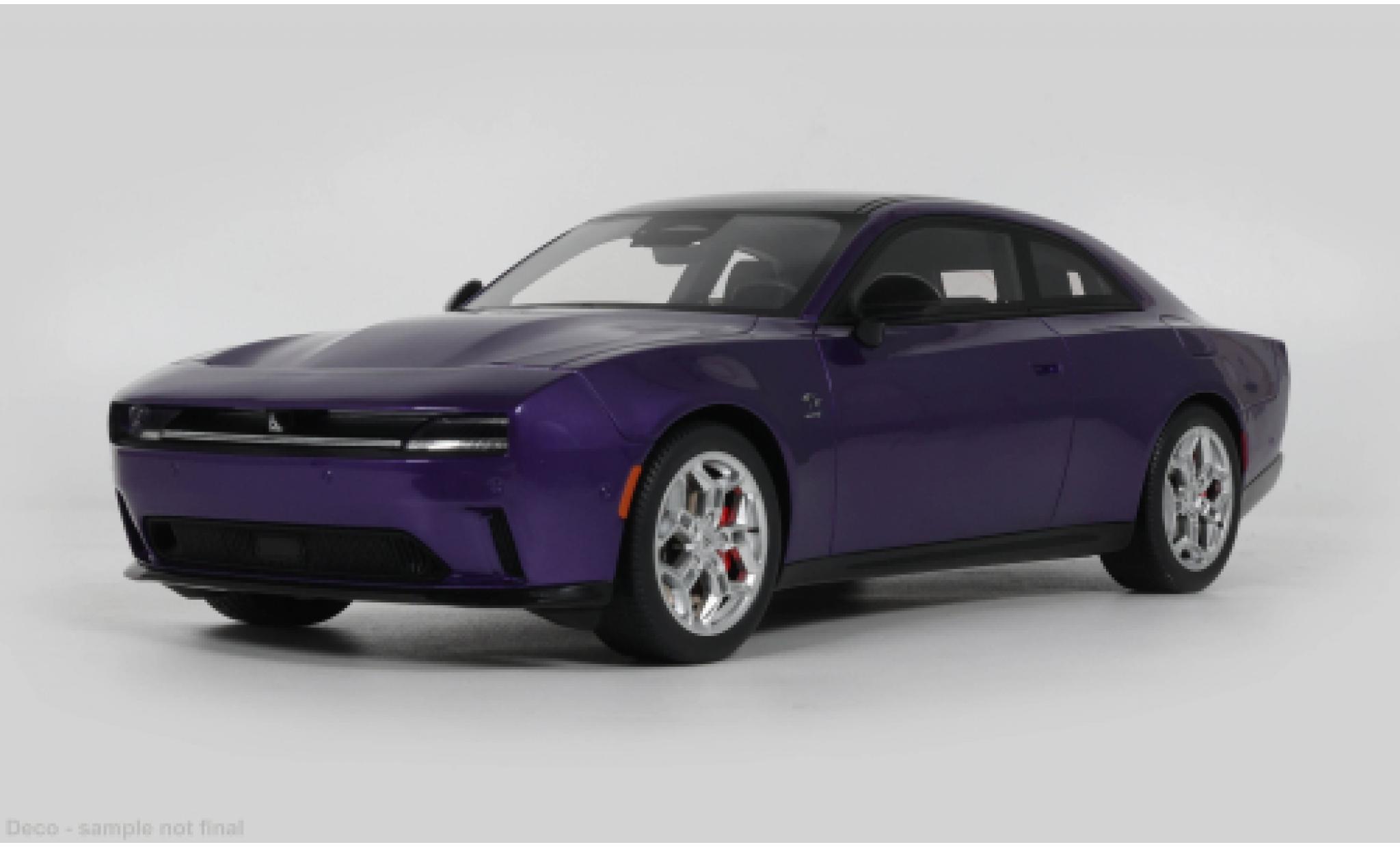 Dodge Charger 1/18 GT Spirit Daytona R/T violett 2024 1:18 modellini auto