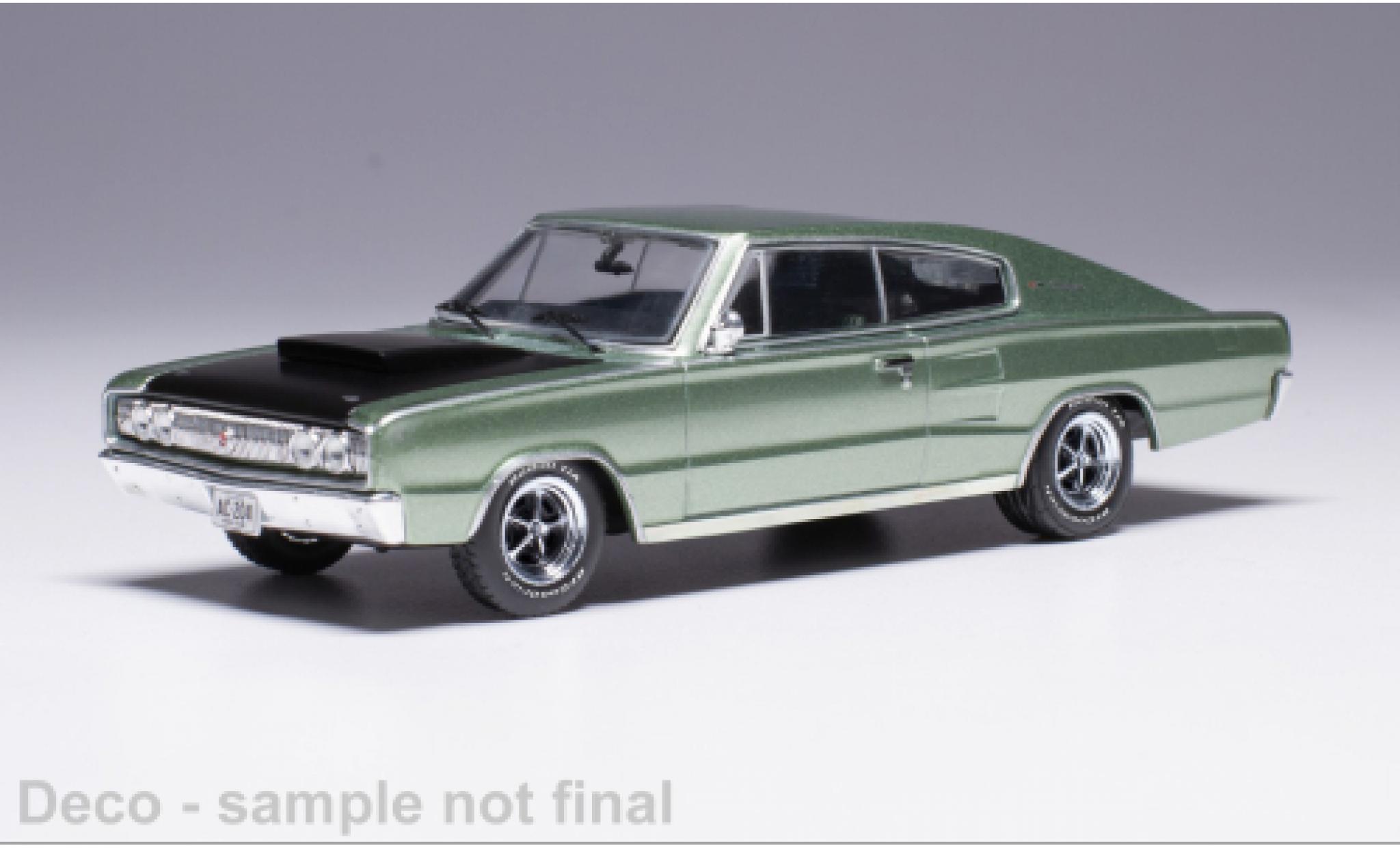 Dodge Charger 1/43 IXO grün 1:43 modellino in miniatura