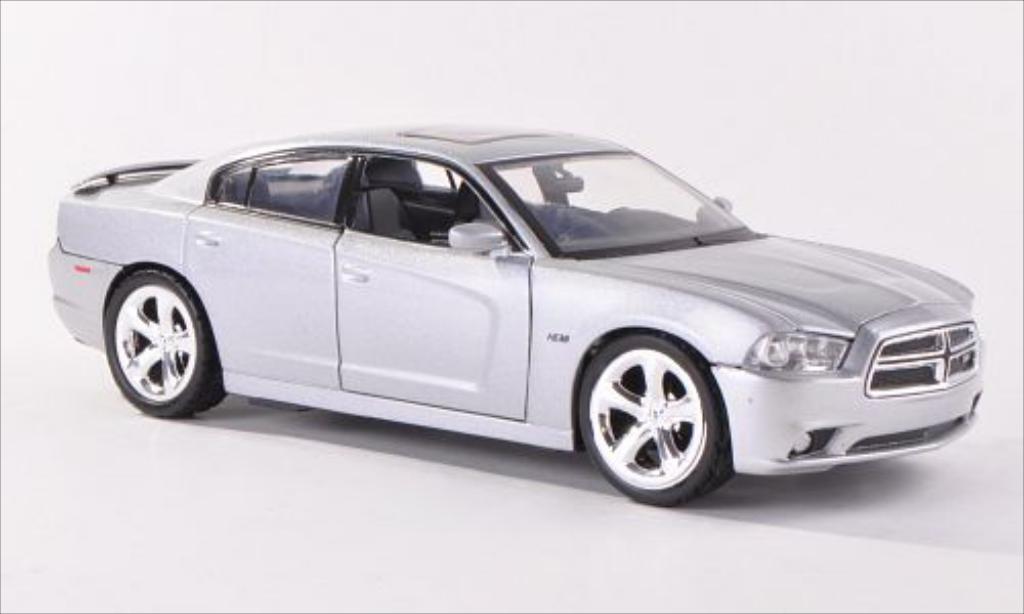 Dodge Charger 1/24 Motormax R/T grigio 2011 modellino in miniatura